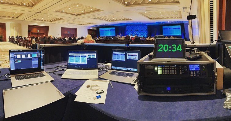 Thanks to @asppr_red330 for their trust once again for their annual convention. #meetingsandevents #corporateav #corporateevents