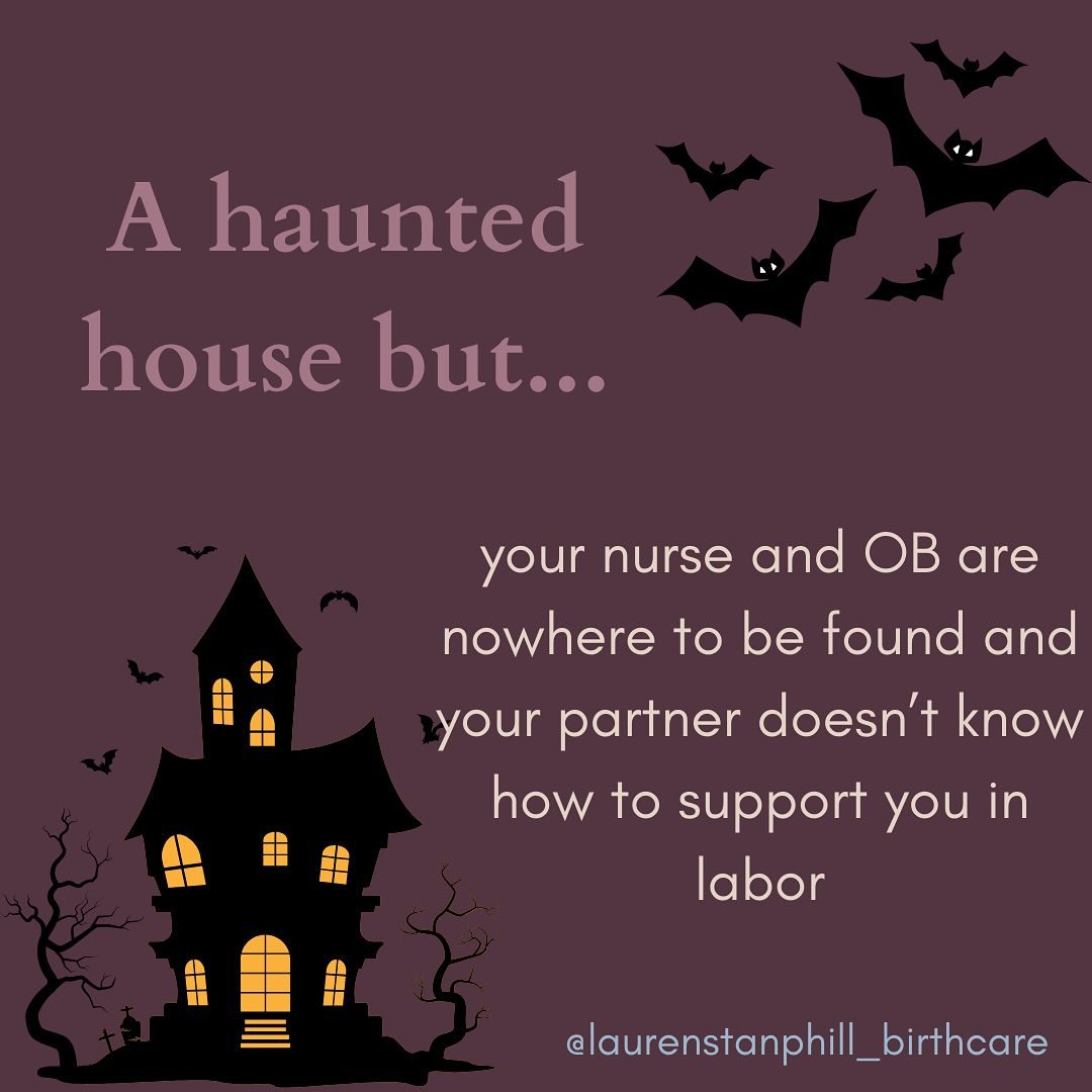 In honor of spooky season 👻
A haunted house: Childbirth and parenthood edition!
A doula can’t help you with all of these (can you tell we’re in the thick of potty training a stubborn toddler over here?!), but they CAN help with a few! Send me a DM to learn more!
Your turn! A haunted house but….
Let me know in the comments ⬇️
#ahauntedhousebut #hauntedhousetrend #parentinghumor #BirthDoula #empoweredbirth #birthsupport #birtheducation #DoulaSupport #fairfaxdoula #novadoula #dmvdoula