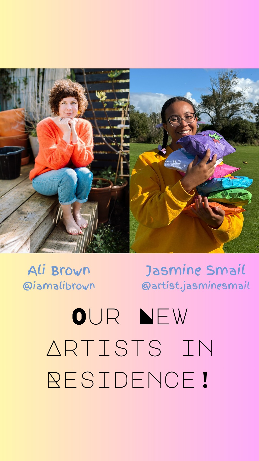 ANNOUNCEMENT! We are really excited to announce the new artists in residence for the Arts Hub: Jasmine Smail and Ali Brown. Scroll down to learn more about them and their practice!
Jasmine Smail @artist.jasminesmail
Jasmine is a multidisciplinary artist working mostly in sculpture and drawing. Her practice explores childhood, nostalgia, storytelling and play through objects and the memories they hold. She loves the tactile nature of sculpture, particularly papier mache. Jasmine finds joy in holding and making with your hands, using materials that have a nature you often can’t fully control resulting in wobbly, larger than life objects. She represents the playthings of her imagination and past connecting us in a collective remembering or reimagining. Participation, community and connection are integral parts of Jasmine's practice and is part of the artist collective Comfy Club as well as co-founding the artist community space Container 22. She has also led workshops encouraging play, storytelling and joy for all ages across the Southwest including the galleries, Spike Island, Hauser and Wirth and Arnolfini.
Ali Brown @iamalibrown
Ali is an artist & Creative Mentor. She creates colourful Found Wisdom Collages on paper and inked wood, inspired by seasons, cycles and Human Design. Her work celebrates the quiet but powerful everyday things we often overlook, offering gentle reminders to reconnect with your creativity, your rhythm and your self-trust.Alongside her art practice, Ali works as a Creative Mentor, weaving together coaching tools and creative processes to help people reconnect with their innate creativity. Through workshops, community projects and creative wellbeing sessions, she creates welcoming spaces where people can slow down, explore and rediscover their creative voice.
#artshubstudio #artworkshops #communityart