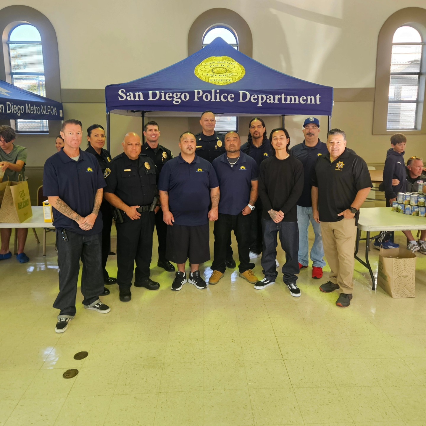 185 Thanksgiving meals handed out this year !!! Shout out to SDPD and The Gang Intervention Unit !