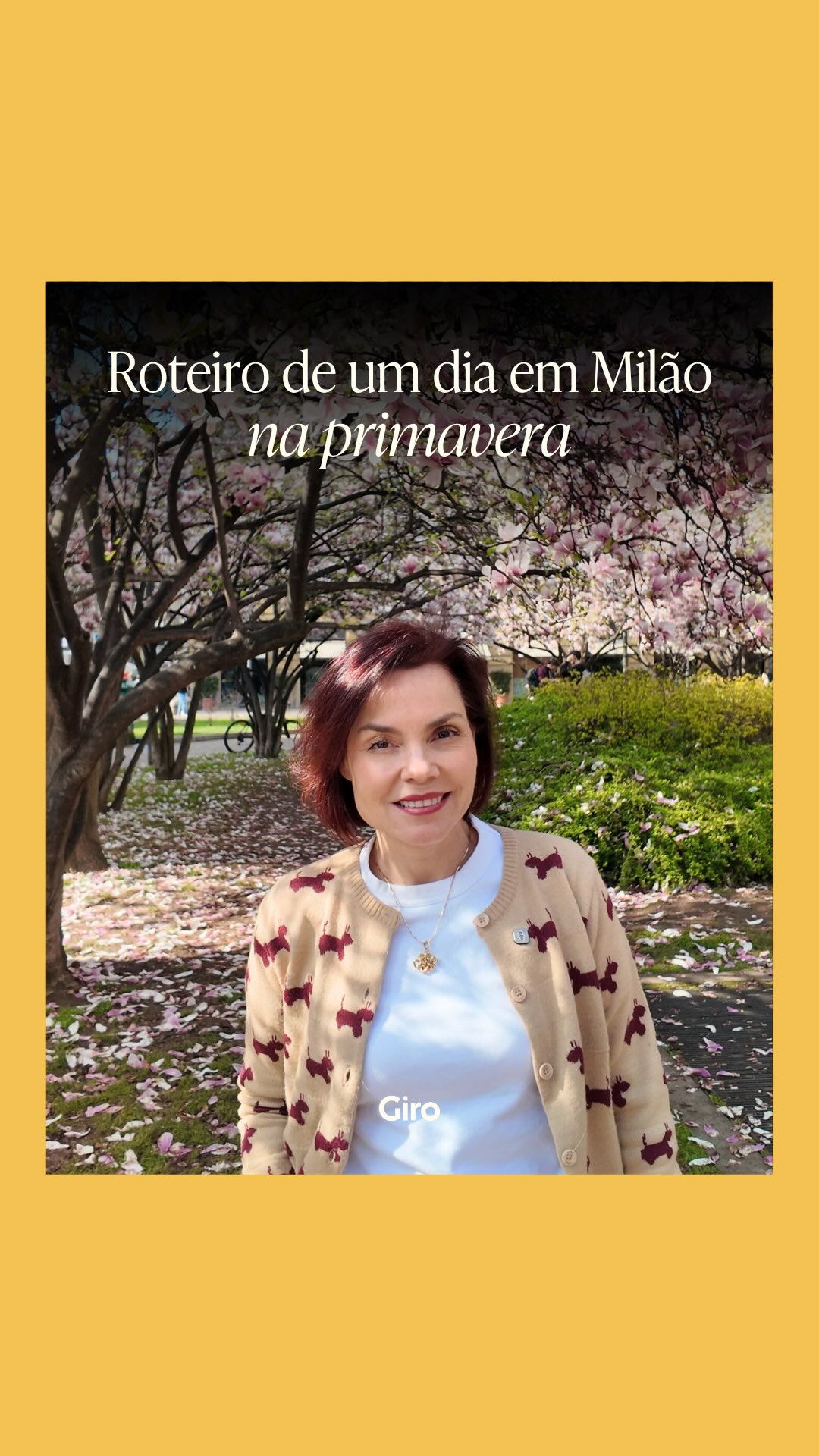 Um roteiro de um dia em Milão, na primavera 🌸🚶🏻♀️
Um roteiro simples, fora do óbvio e perfeito para viver Milão no ritmo certo da primavera.
Paradas para um dia bem aproveitado:
🌸 Piazza Tomaseo
Um dos lugares mais bonitos para ver as magnólias em flor no mês de março.
☕ Pasticceria Biffi
Cafeteria histórica desde 1847, perfeita para começar o dia.
🏛 Santa Maria delle Grazie
Onde está a Última Ceia de Leonardo da Vinci, e um claustro escondido que vale a visita.
🥪 Ditta Artigianale
Uma pausa para o almoço mais contemporânea, com café specialty.
🎨 Ago, Filo e Nodo
A escultura icônica em frente à estação Cadorna.
🏰 Castello Sforzesco + Parco Sempione
Museus, jardins e um dos melhores lugares da cidade para aproveitar o sol.
🍝 Veramente
Para fechar o dia com um jantar italiano completo.
Quer descobrir roteiros como esse pela cidade? A Giro desenha a sua viagem com as paradas certas 🧡
#dicasdeviagem #dicasdemilao #roteirodeviagem