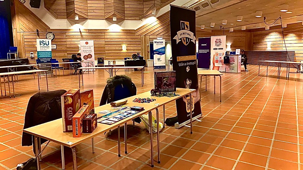 Stand has been put up! Come have a chat with us!