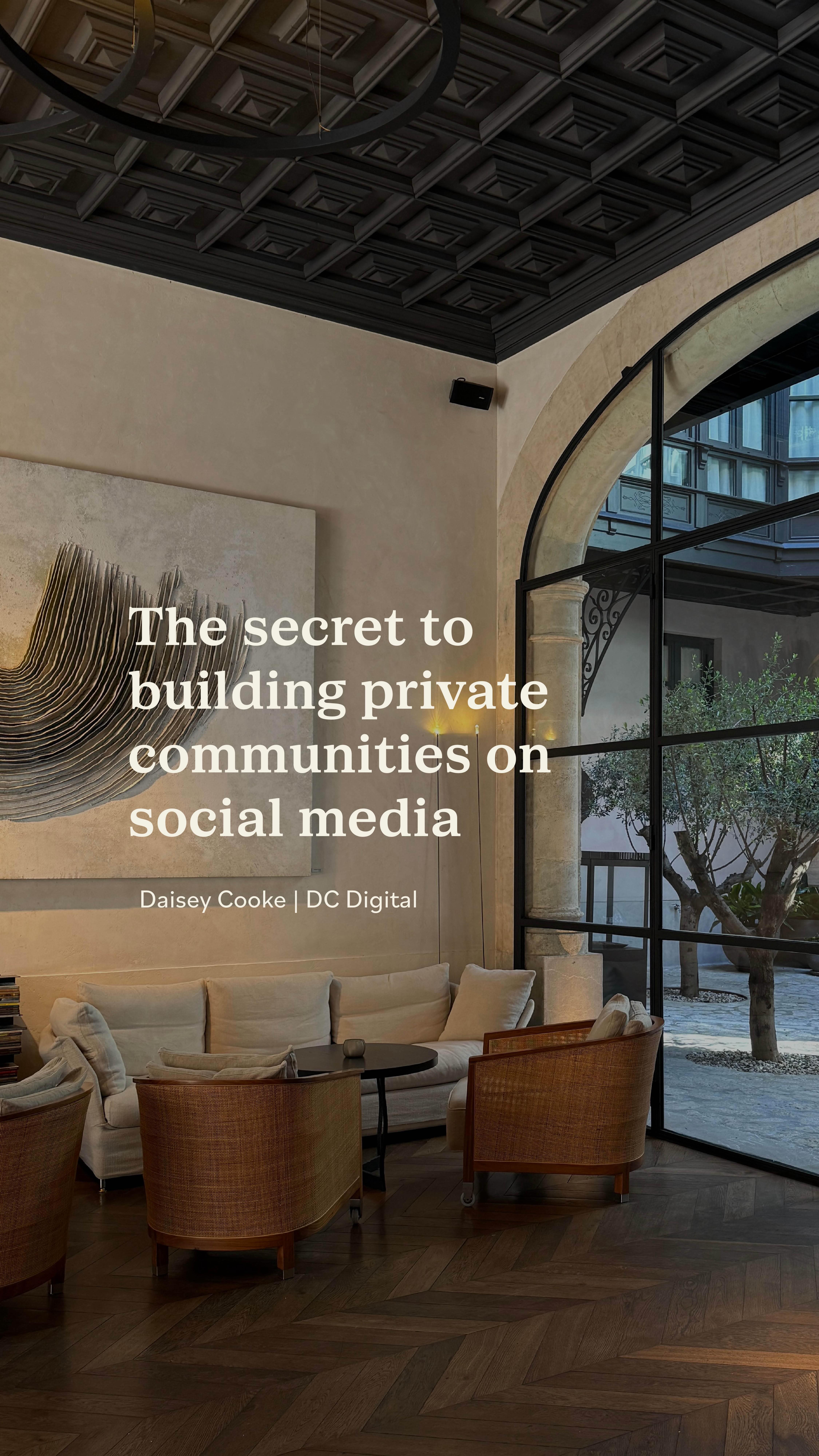 Communities only make sense if there is some kind of purpose to them.
Sure, it’s trending, but that doesn’t necessarily mean it’s right for your business…
#socialmediaconsultant #socialmediastrategy #community