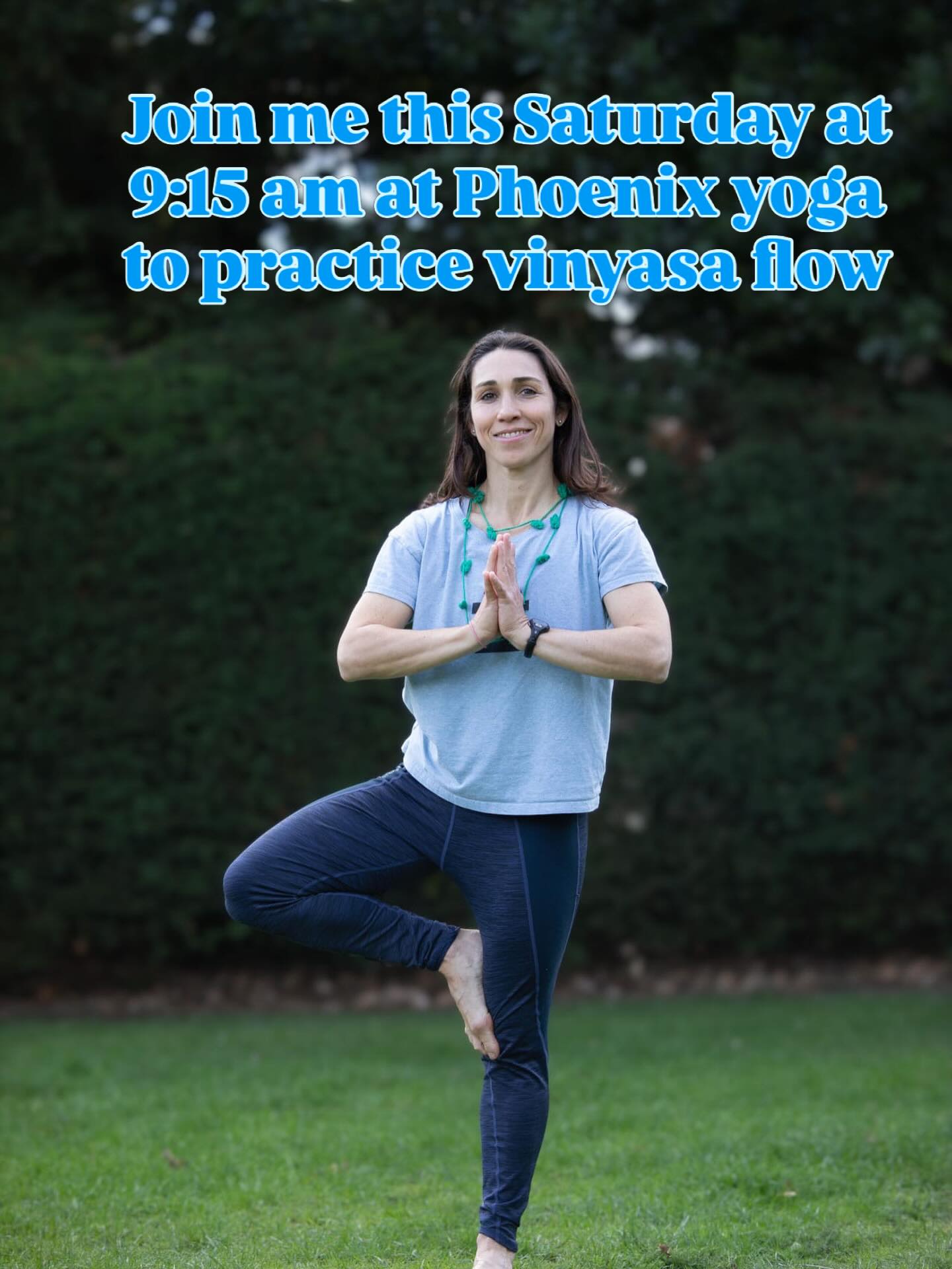 Every Saturday at 9:15 at @phoenixyogaputney
