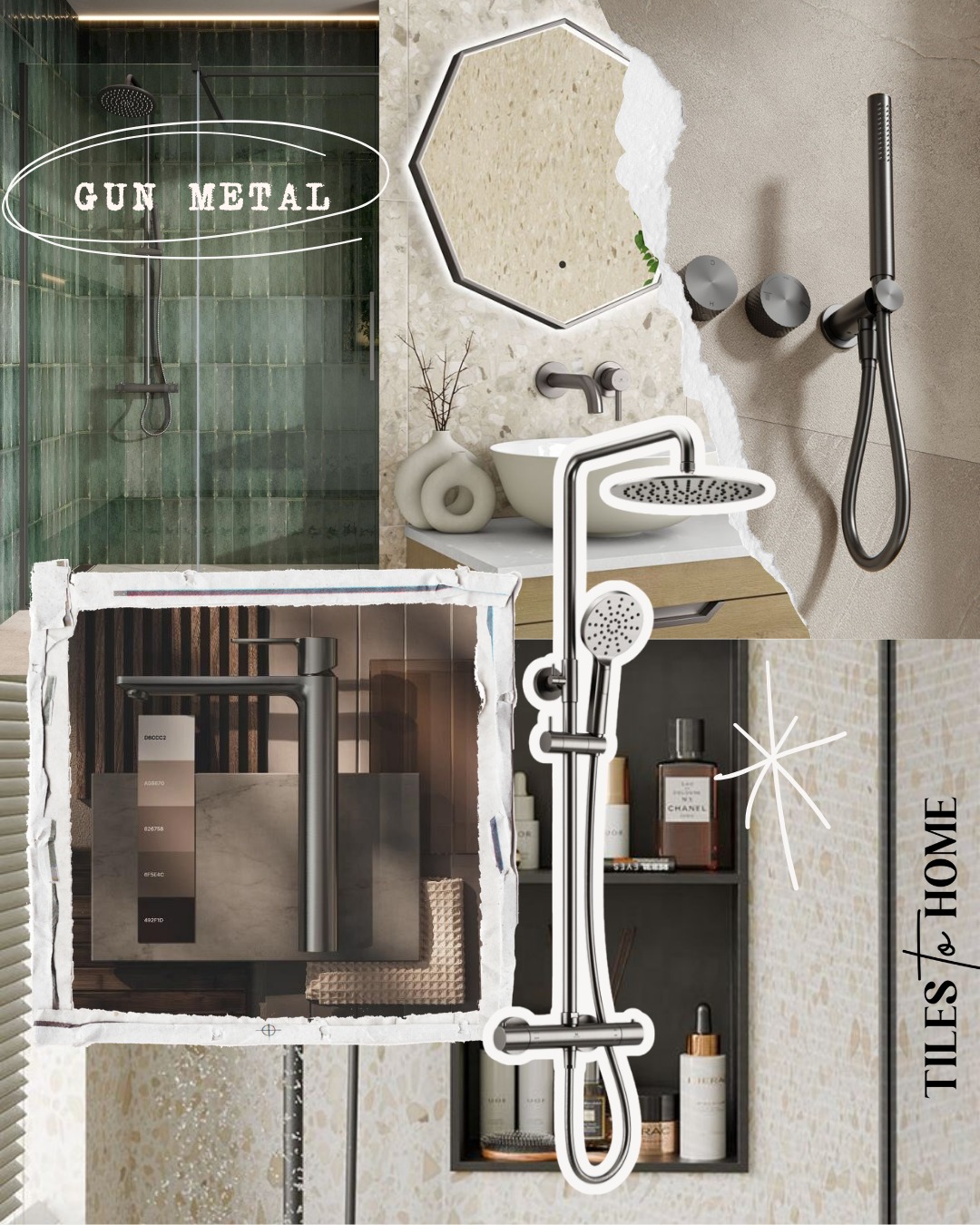 Gun metal — the finish everyone’s about to be asking for 🖤
A step away from chrome and black, gun metal brassware brings a deeper, softer tone that instantly elevates a bathroom. It’s subtle, high-end, and pairs beautifully with both light and dark tiles — from taps and showers to frames and enclosures.
If you’re looking for something a little different (and a lot more premium), this is it.
Thinking of upgrading your bathroom?
👉 Free site surveys — book at tilestohome.ie
#Gunmetal #BathroomInspo #LuxuryBathroom #Brassware #BathroomDesign #ModernBathrooms #InteriorTrends #BathroomUpgrade #IrishHomes #TilesToHome