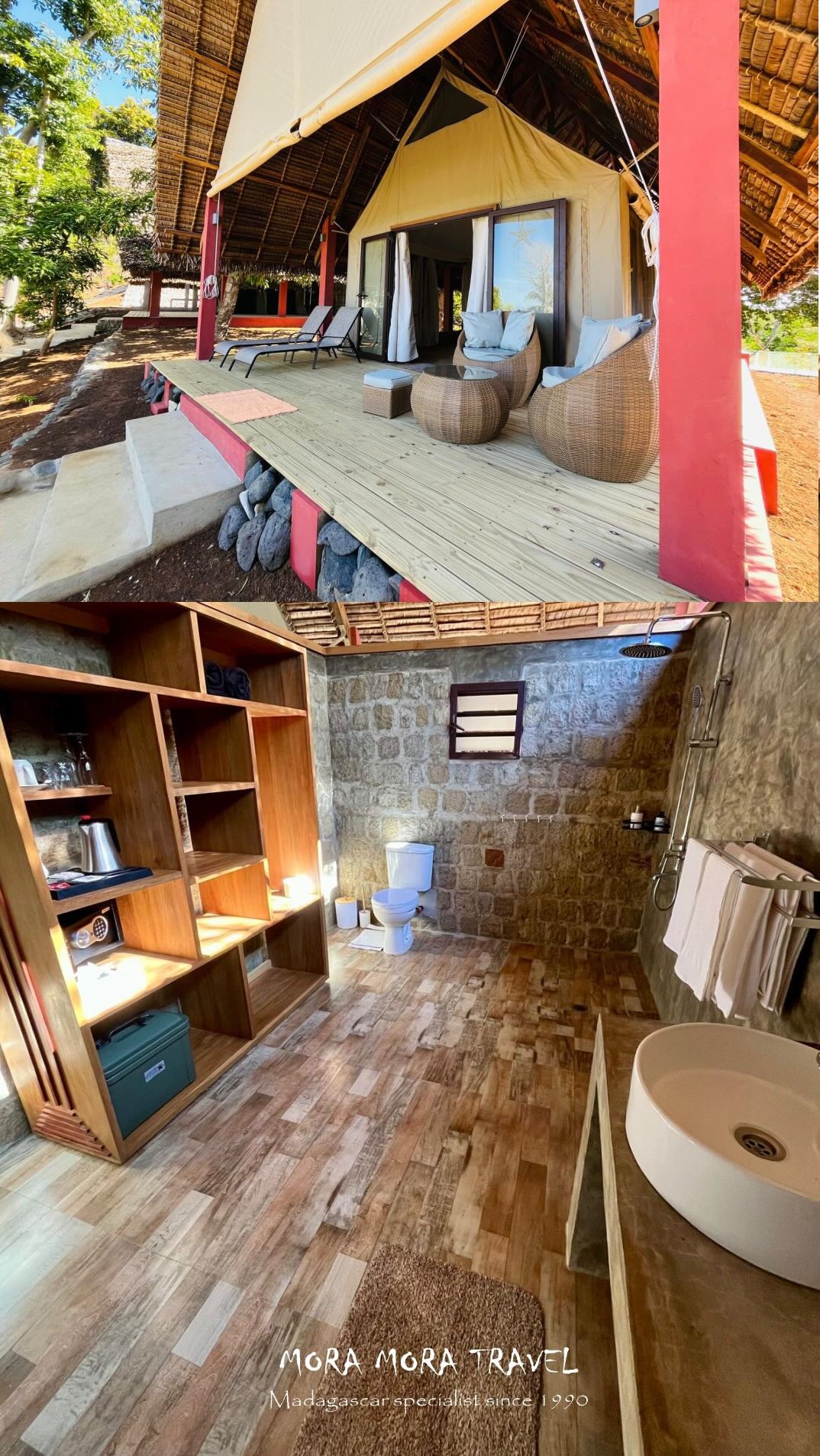 Chaque année nous organisons un voyage pour petit groupe dans centre privatisé à côté d’une fôret primaire .#moramoratravel #moramoradivers #saltysolti #sakatialodge #sakatia_lodge #reefcheck www.moramora.ch