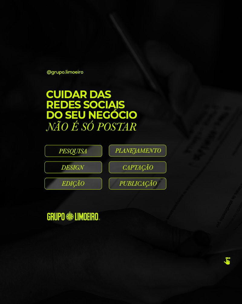 Quando existe gestão estratégica, as redes sociais deixam de ser apenas um perfil ativo e passam a se tornar uma ferramenta real de crescimento.
—
Quer transformar suas redes sociais em um canal que realmente trabalha para o seu negócio?
Fale com o Grupo Limoeiro e solicite seu orçamento.
#empreendedorismo #marketingdigital #gestaoderedesociais