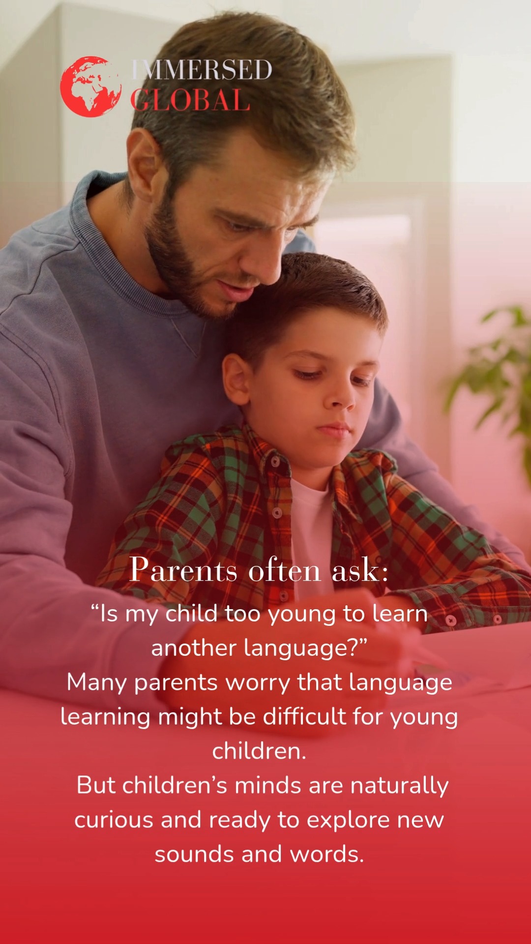 Many parents wonder if their child is ready to learn another language. The truth is, children learn languages more naturally when they start early. Programs like Immersed Global help children develop confidence, communication skills, and global awareness through immersive learning experiences.
🌍 Let’s help the next generation grow globally.
#ImmersedGlobal #LanguageLearning #LanguageForKids #bilingualkids
#DMVParents