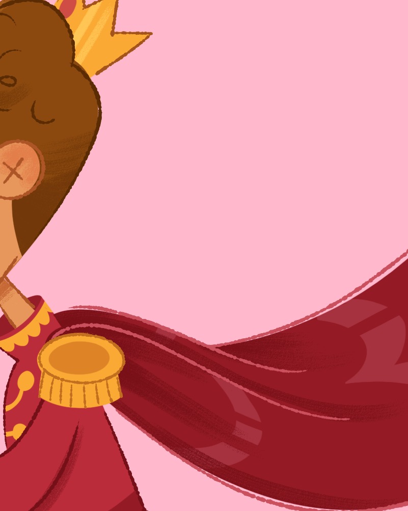 3/3 Ultimo pedacinho de uma ilustra da Rapunzel que fiz prum didático. Propus essa versão (que sempre quis fazer), a editora topou e me realizei ❤️