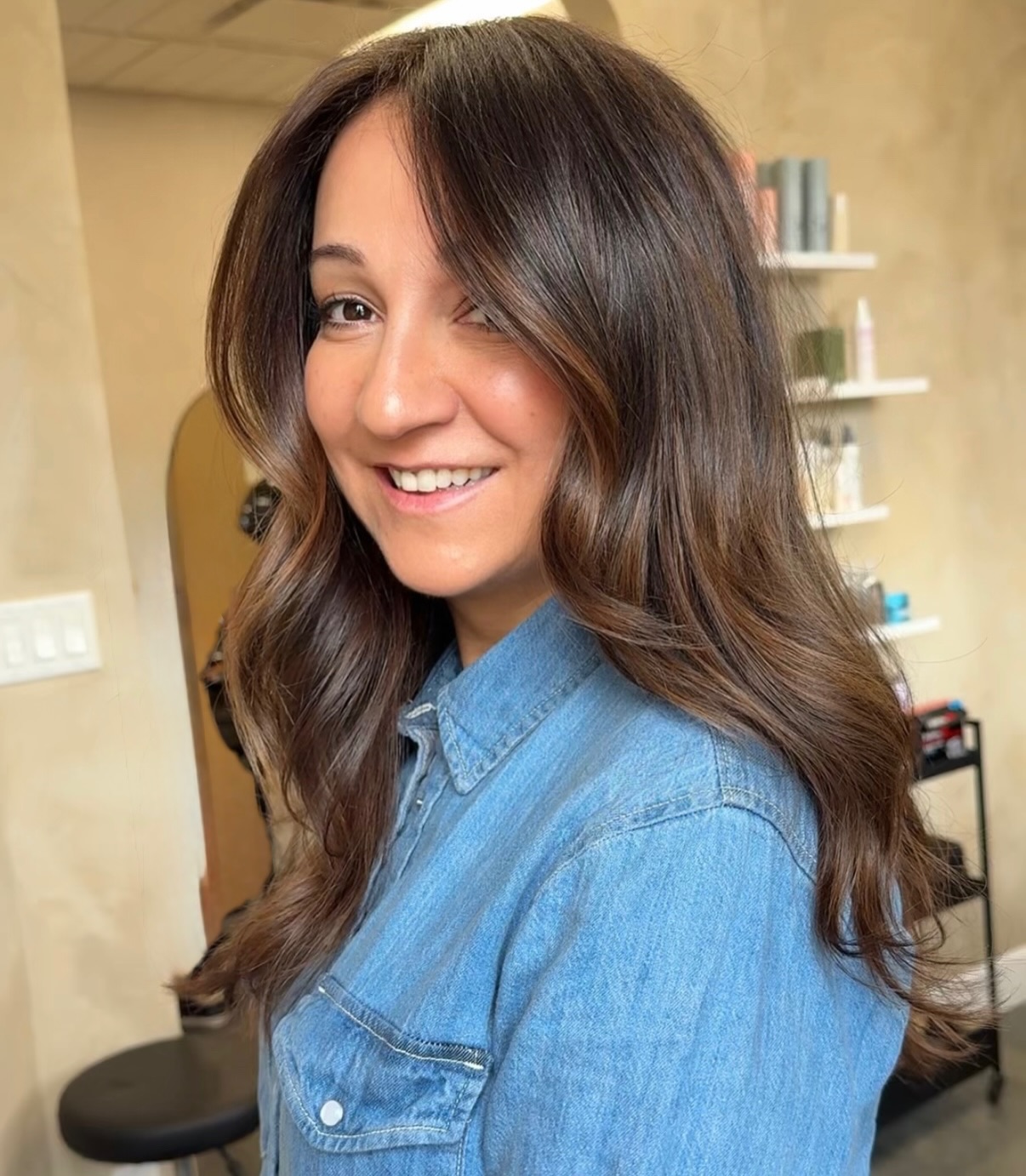 Chestnut maple BRONDE for the brunettes ✨