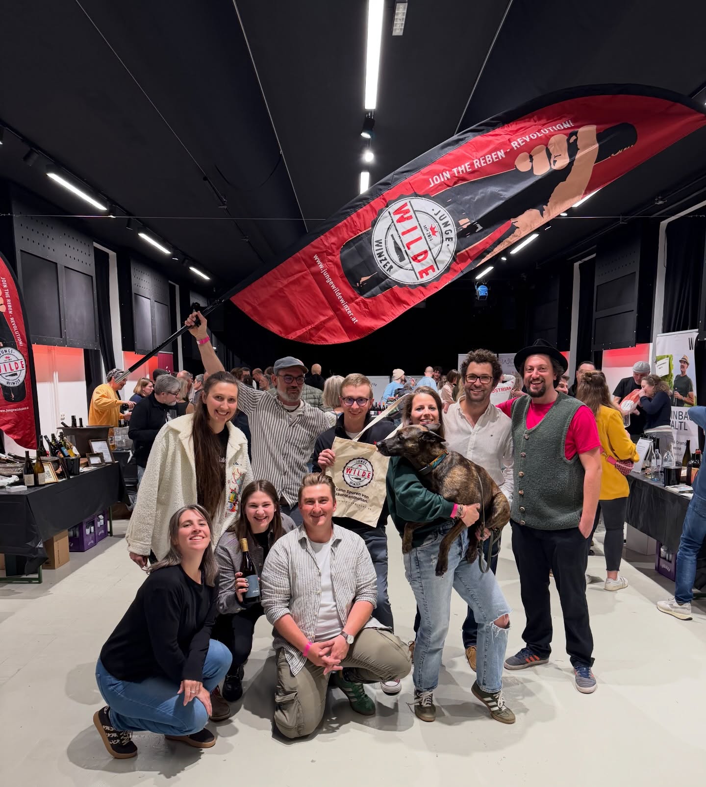 NAKED 2026 🫶🏼🍾 Thanks for joining the wine club! 🔥 @naked_the_nature_of_wine #naked #jwwontour #crewlove