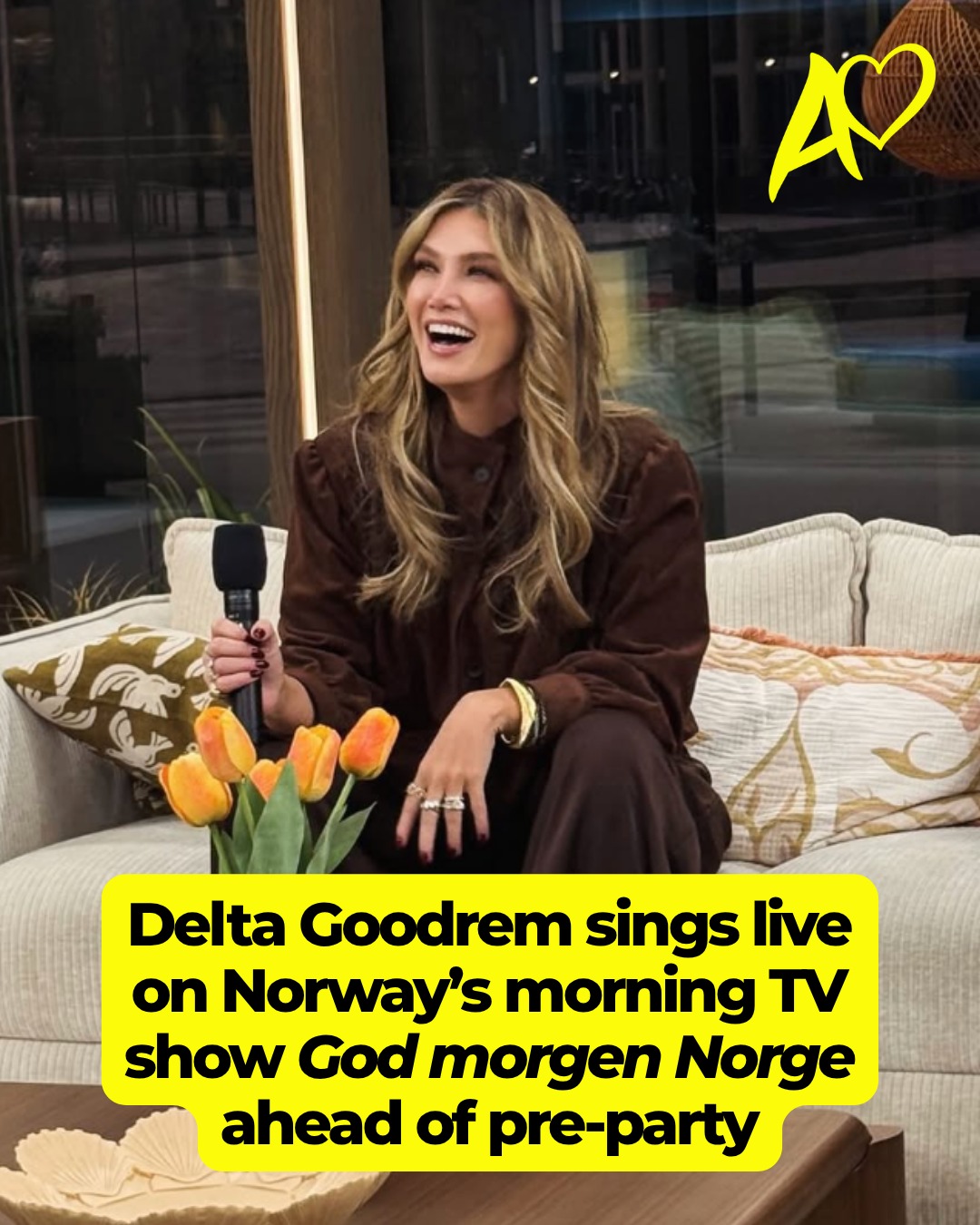 Australia's Eurovision 2026 artist Delta Goodrem has landed in Oslo where she performed on TV2's God morgen Norge (Good Morning Norway) ahead of her appearance at the Nordic Eurovision Party.
Delta made the long 36 hour journey from Australia to Norway, via Japan and Finland, accompanied by her husband Matthew Copley.
It was a very early start to the day with Delta posting videos and photos as she prepared for the Norwegian morning show.
Delta released a clip of her rehearsing to her Eurovision entry Eclipse, with Matthew playing guitar.
Delta is no stranger to Norway. She last performed in Oslo at the Parkteatret in 2023 for her Hearts On the Run Tour.
The Aussie icon is set to perform tomorrow at the Nordic Eurovision Party at the Rockefeller Music Hall in Oslo.
She will be joined by 16 other Eurovision 2026 artists and many other guests where she will be performing Eclipse live to eager Eurovision fans.
#godmorgennorge #eurovision #esc #eurovision2026 #esc2026 #sbseurovision