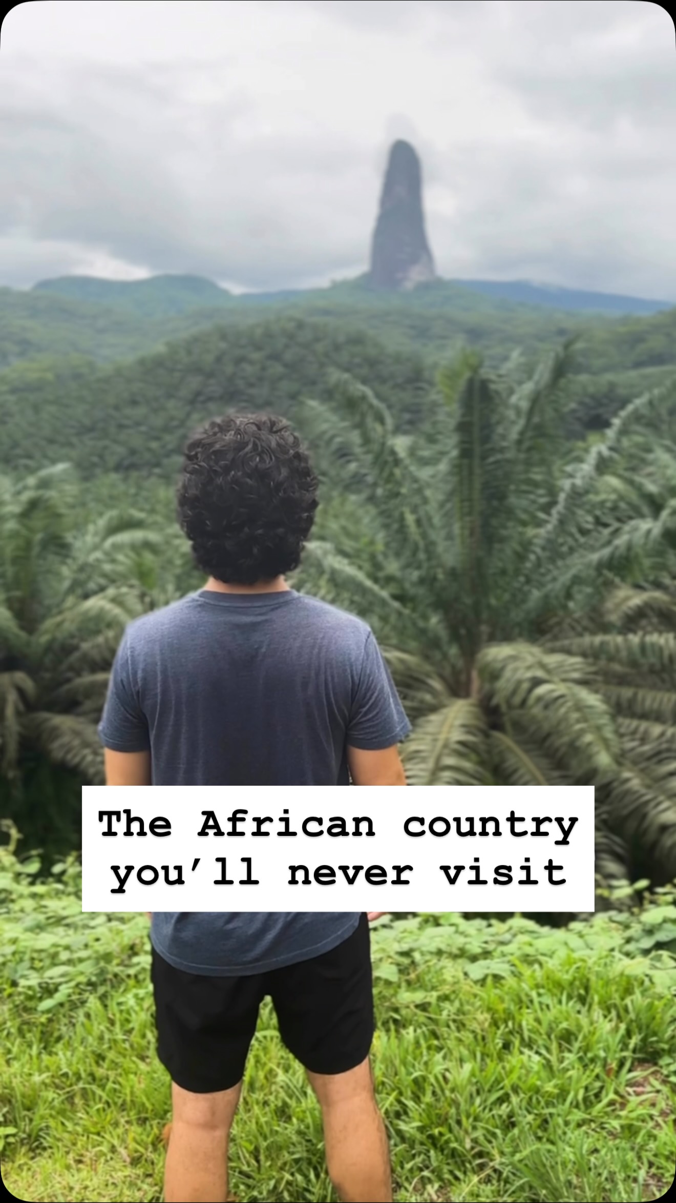 On my journey I visited an island nation with a mountain deep in its interior called Cao Grande. You will have to travel far but it will be worth it, the locals said.
Challenge accepted.
Leaving the bustling city capital, I became less certain about where I was. There were whispers of voodoo, curses, and sexual power. The fauna grew lush, exotic, sometimes alien. Everything that I tasted spurred a growing desire for more.
The path thickening with every step, I stumbled upon an abandoned hospital overrun by children, forgotten cocoa factories, and natural waterfalls.
There are places in the world that penetrate the veil of reality.
Like a condemned building, they hover in spaces within your mind you thought you had sealed off when you were a child. Where seemingly all the hidden beauty in the world coalesces into a single point in the middle of the ocean.
At last, as I turned around the final bend, I discovered something very surprising. I have a massive hard on for this country.
____
Michael Angelo Zervos is a Greek-American filmmaker and storyteller who achieved the Guinness World Record for the fastest time to visit all sovereign countries (overall)—traveling to 195nations in 1 year and 134 days (499 days).
Beginning on January 17, 2024, and concluding on May 30, 2025, he completed the journey while documenting human stories across cultures for his global initiative, Project Kosmos.
In every country, he asked one simple question:
“What is the happiest moment of your life?”
Those conversations—spanning borders, beliefs, conflicts, celebrations, and everyday life—form the foundation of his upcoming book, The Happiest Moment of Your Life, to be published by Penguin Life** in January 2027.
🎥 Filmmaker | 🌍 Guinness World Record Holder | 📖 Author
#saotome #sãotomé #saotomeeprincipe🇸🇹 #saotomeeprincipe #saotomeandprincipe