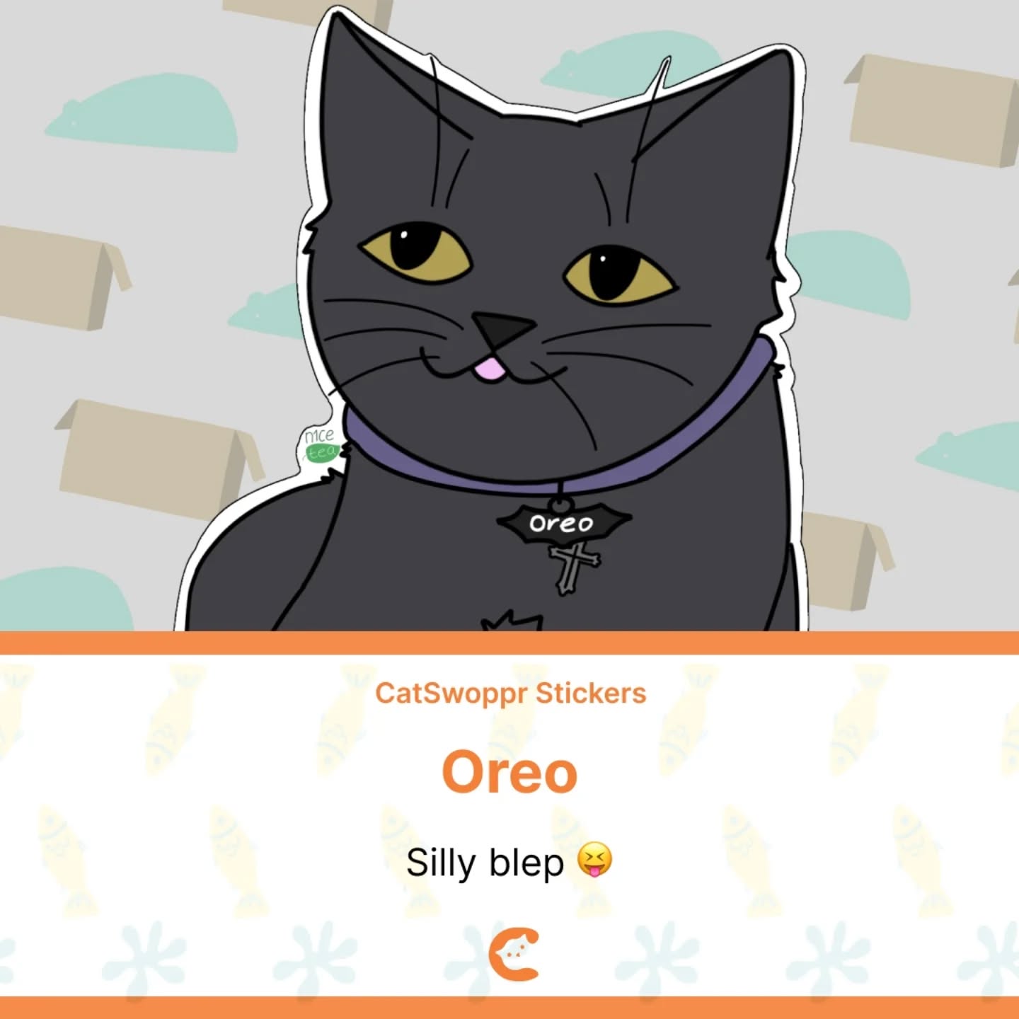Cat Sticker Day!
Meet Oreo, a cute black cat with a cool collar 😎
photos from @the__oreo__show
.
.
.
#catsofinstagram #catstickers #catlife🐾 #catswoppr #catagency