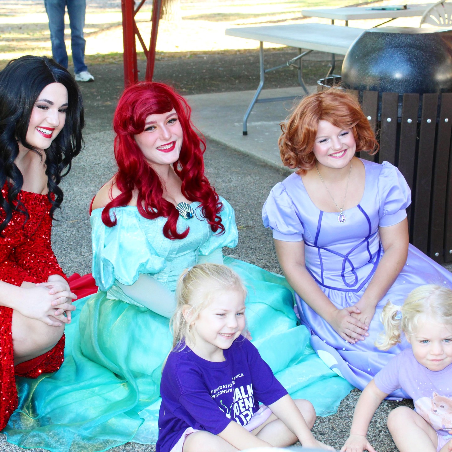 Three of our princesses visited our friends at the Lupus Foundation this past Saturday in Middleton! They had a great time meeting new friends and cheering on the walk's participants! 💜 🦋
#endlupusnow #amomentofmagic #bravestrongfearless