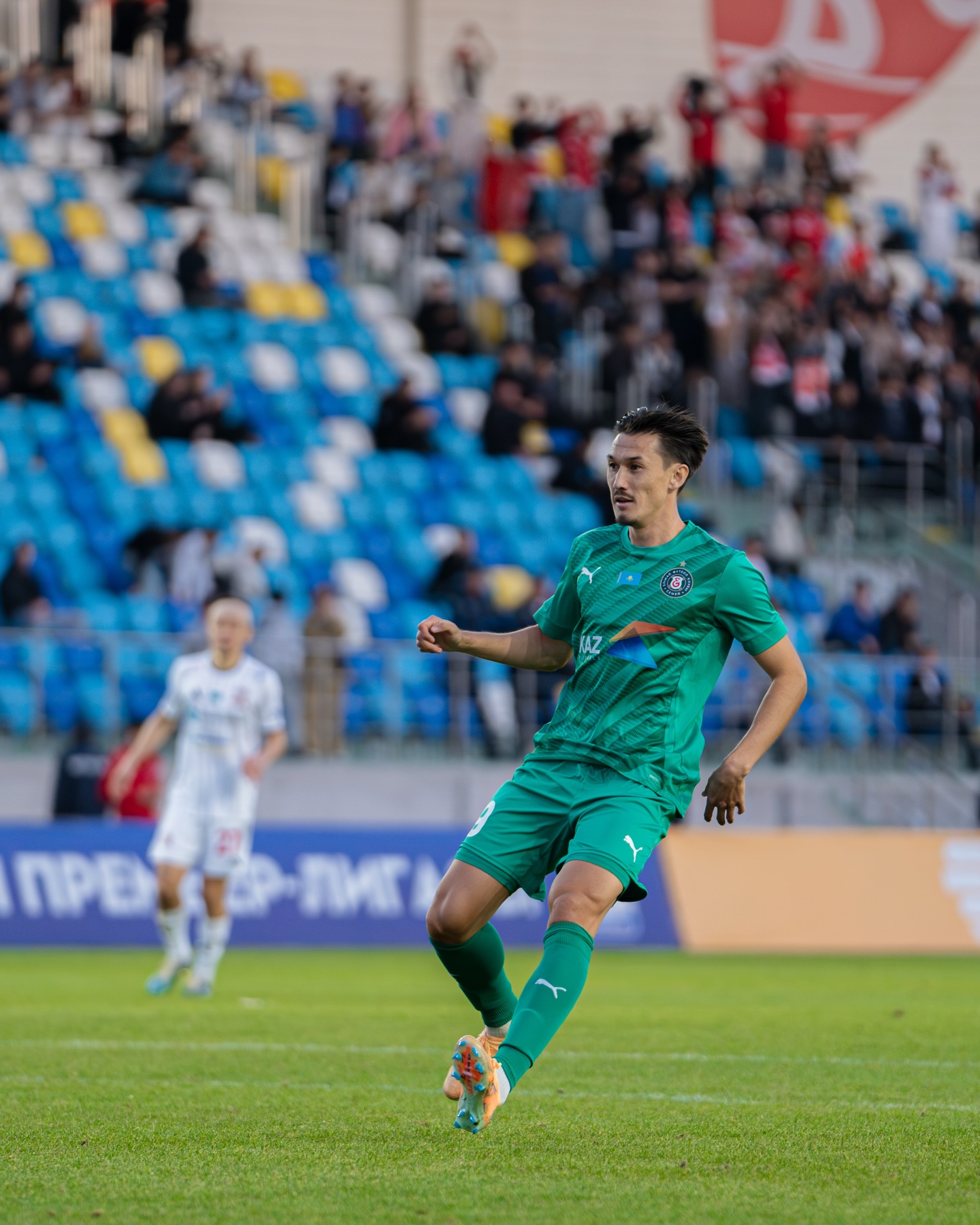 Шықты. Соқты. Тойлады.
Айбар Жақсылықов Елімай сапындағы алғашқы голын соқты!
@fc_elimai