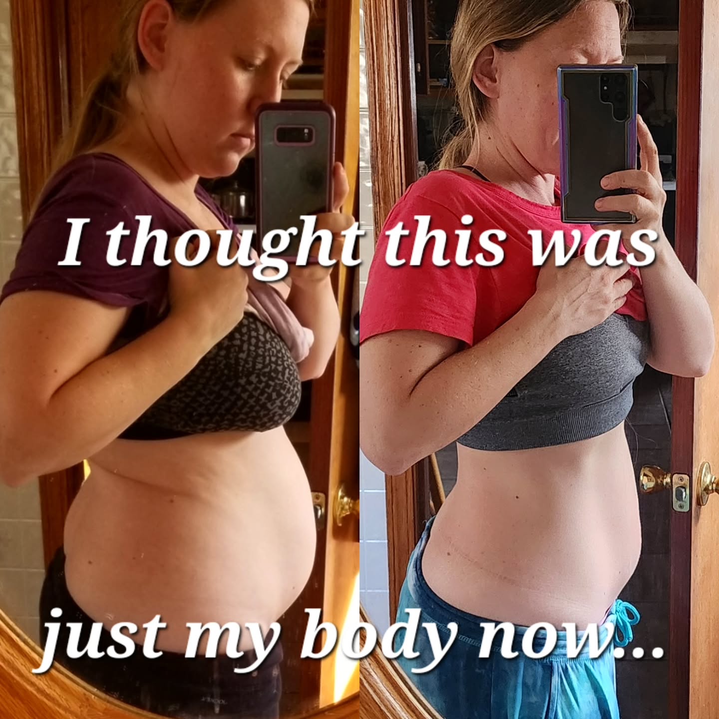 I thought this was just my body now especially after having kids.
I didnât even recognize myself.
I knew it was going to take time to get where I wanted to be⌠but I decided to start anyway.
Every day, I just focused on getting a little bit better.
And over time, it added up.
Iâm still showing up. Still working on myself.
If youâre feeling stuck right now â youâre not.
Letâs do this together đ¤
#fitmomlife #fitnessjourney #fatlossjourney #lifteatparty #strongwomen