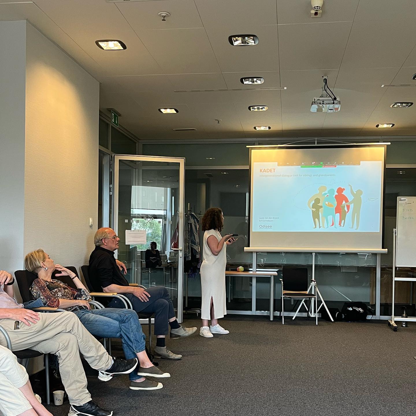 Laura Van den Broeck describes her philosophical work supporting siblings and grandparents of seriously ill children. #sophianetwork2023