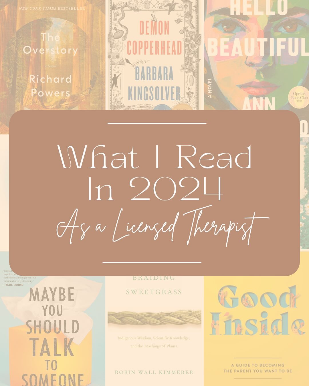 Two years ago I set a goal of reincorporating reading for enjoyment into my life, a pursuit that had fallen by the wayside during the early years of parenting when reading was relegated to either bedtime stories or professional development.
36+ books deep this year, I’m pleased to say that I’ve found two strategies that really help me get through my “To Read” list:
• Listen to nonfiction, read fiction: I hike/walk/ruck 4-5 miles at least 5 days a week and do a large amount of my listening during these 1.5 hour sessions. For my learning style, I’ve found that I consume and retain nonfiction best via audio, so this is how I usually take in these books- they are rarely what I want to dive into at night after my kid goes to sleep.
• Libby 🫶🏼: I love libraries and I love the Libby app! I often have as many as 20 books queued up in my holds, and either read/listen as they come available, or postpone the books until I’m ready for them. I listen to audio right in the app, then download books straight to my kindle and the kindle app on my phone. Having my current book on my phone has been a game changer, because I’ll go to this instead of scrolling in idle time (and then my current page syncs up with my kindle at home).
Some of these books I absolutely loved, and some I really did not- in 2025 I’m giving myself permission to abandon books I’m not into!
Ask me about any of these, and tell me what I should add to my list for next year!