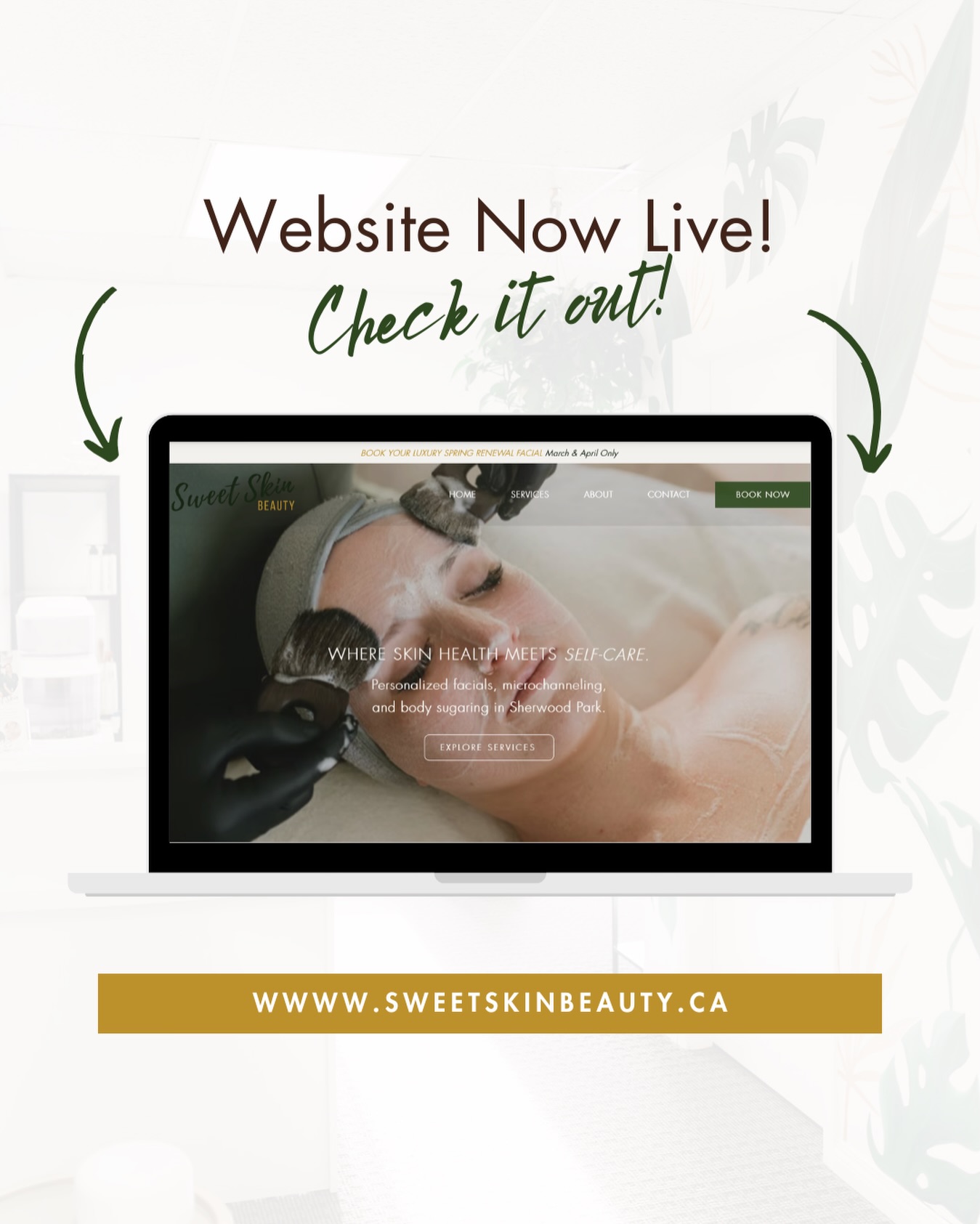 It’s finally here!!! 😍
Our new website has been in the works over the past month, and I couldn’t be more excited to share it with you all🤍
Huge shoutout to Marissa ( @marissahanna.branding ) who designed this for me, patiently guided me through every detail, and made sure I was 100% happy with it ✨
The site really shows who we are, what it feels like to be in our space, and all the ways we can help you feel confident and cared for.
Take a peek and let me know what you think—I’d love your first impressions! 💻🎉