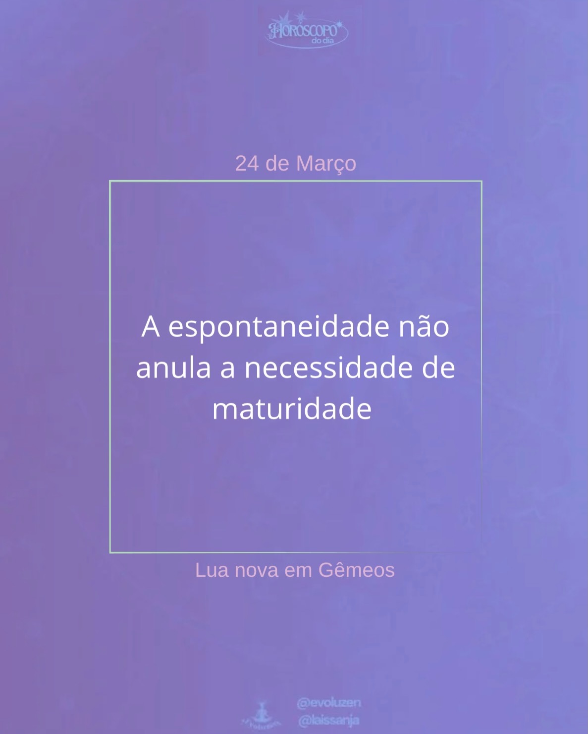 24 de março 🌟✨