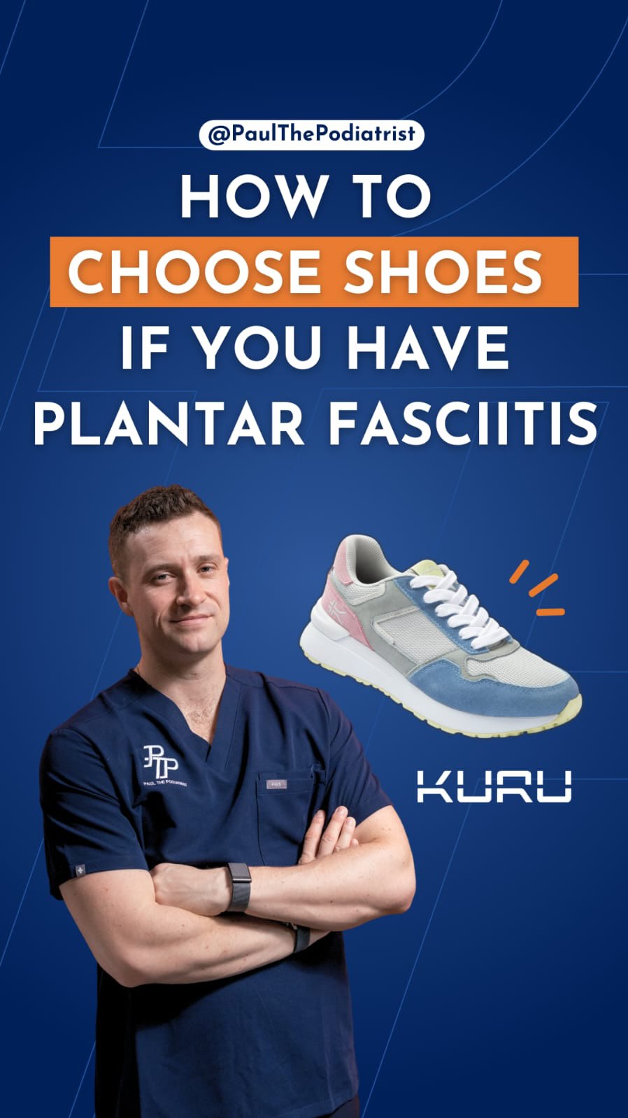 If you’ve got plantar fasciitis, stop wearing shoes that fold in half 👣
Soft and bendy feels comfortable in the shop… but it overloads your arch all day.
Here are the 5 features I look for when helping patients recover:
1️⃣ Firm heel counter
You want the back of the shoe to feel solid. This limits excessive pronation and keeps the ankle stable.
2️⃣ Deep, supportive heel cup
It should wrap around your heel bone and spread pressure evenly. This reduces strain through the inside of the heel.
@kurufootwear builds this directly into the shoe with their curved heel technology, so you can actually feel that medial heel support.
3️⃣ Higher heel to toe drop
A thicker heel compared to the forefoot reduces strain on your calf, arch, and plantar fascia.
4️⃣ Stiffness through the midfoot
If you can easily twist or fold the shoe, it is too soft. A firmer shoe gives your foot the stability it needs while healing.
5️⃣ Slight rocker
This helps roll you forward so you are not overloading your big toe and arch with every step.
The right shoe will not cure plantar fasciitis overnight… but the wrong shoe will slow your recovery down. Check out @kurufootwear’s range of shoes in my link in bio.
Save this for the next time you’re buying shoes 👟
👟- @kurufootwear APOGEE