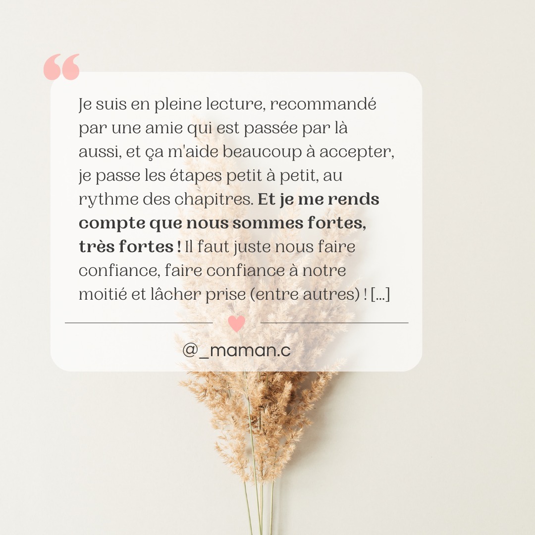 Merci pour ce très beau témoignage 💛
#cesarienne #partage #acceptation #lacherprise #mamanforte #autricefrancaise #lecturemaman #livremaman #livre #lecture #momlife #bookstagram #temoignage #merci