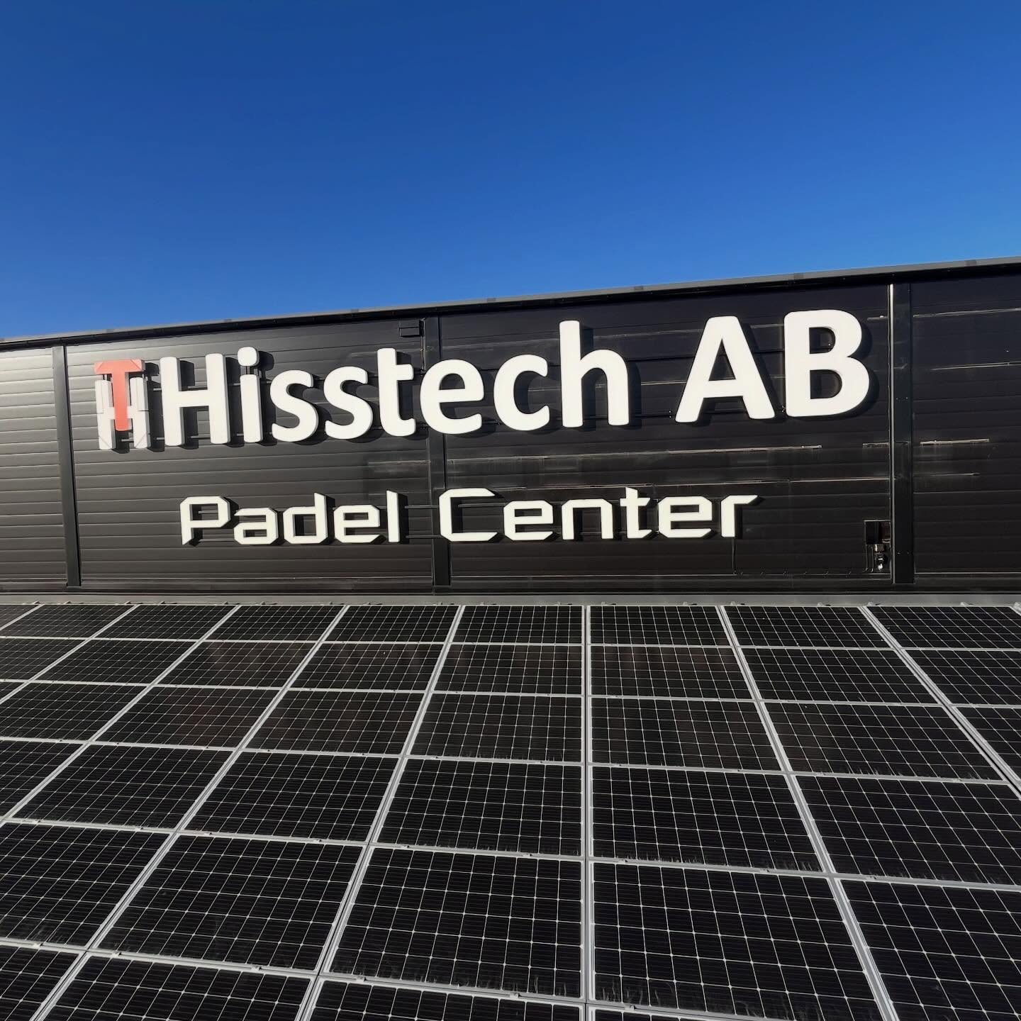 Stiga Padel Arena i Eskilstuna byter namn till Hisstech Padel Arena! 🎾
Tack Hisstech för förtroendet!