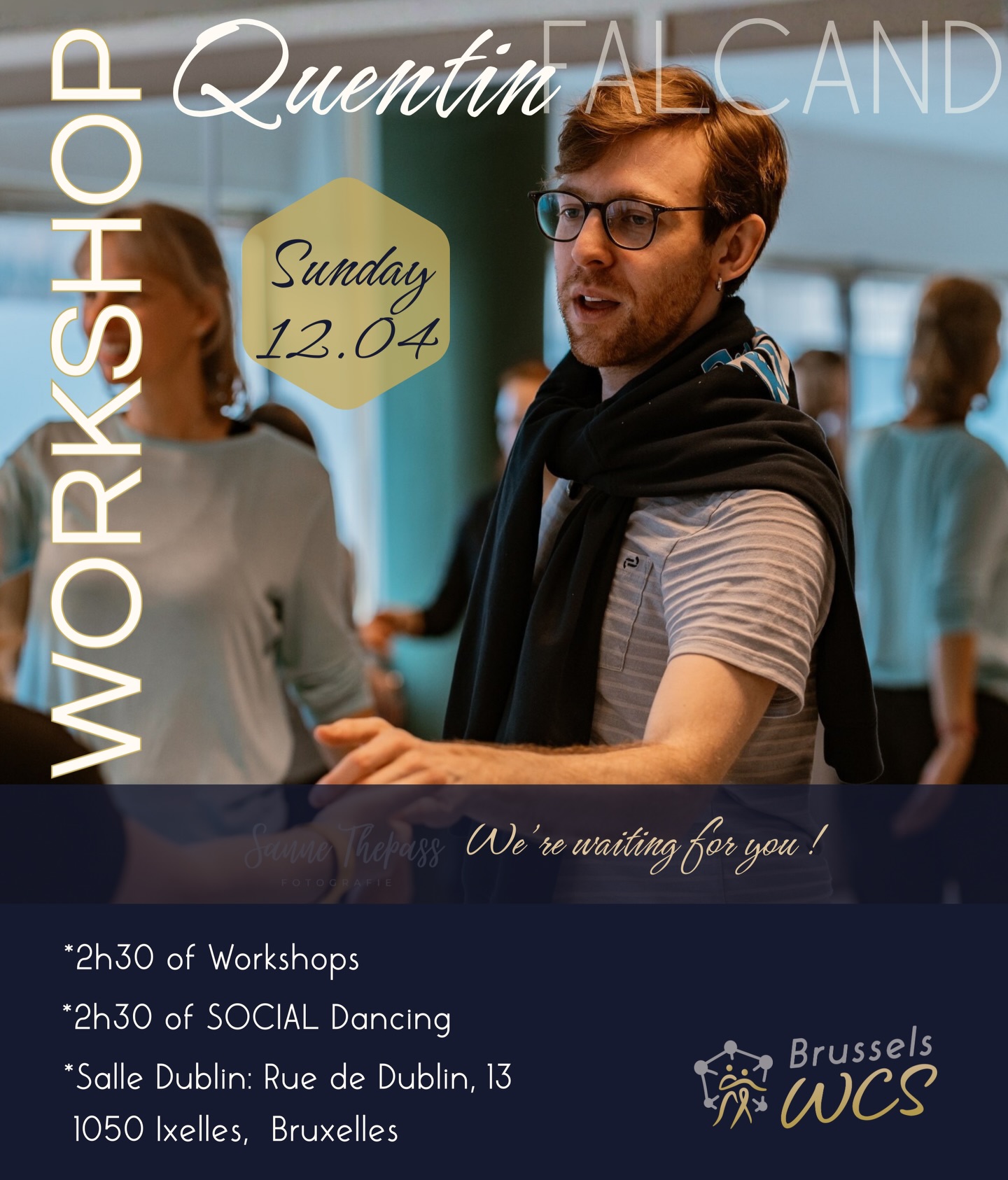 ✨ Ready to switch things up? ✨
REGISTRATION IS OFFICIALLY OPEN! 💃🕺
-2nd role
-basics for switching
Ever wondered what it feels like to dance the other role?
How to change roles during one dance?
Always wanted to explore?
🔄 Learn your 2nd role
🎶 Learn to switch
🫱🏻🫲🏽 grow your versatility
👉 Save your spot here: https://forms.gle/TLem9t4cj8jVmdiz6
More info:
https://www.brusselswcs.be/service-page/cozy-workshop-12-avril-2026
and
https://www.facebook.com/share/1GR1UZ499m/?mibextid=wwXIfr
#WestCoastSwing #SecondRole #SwitchRoles #RegistrationOpen