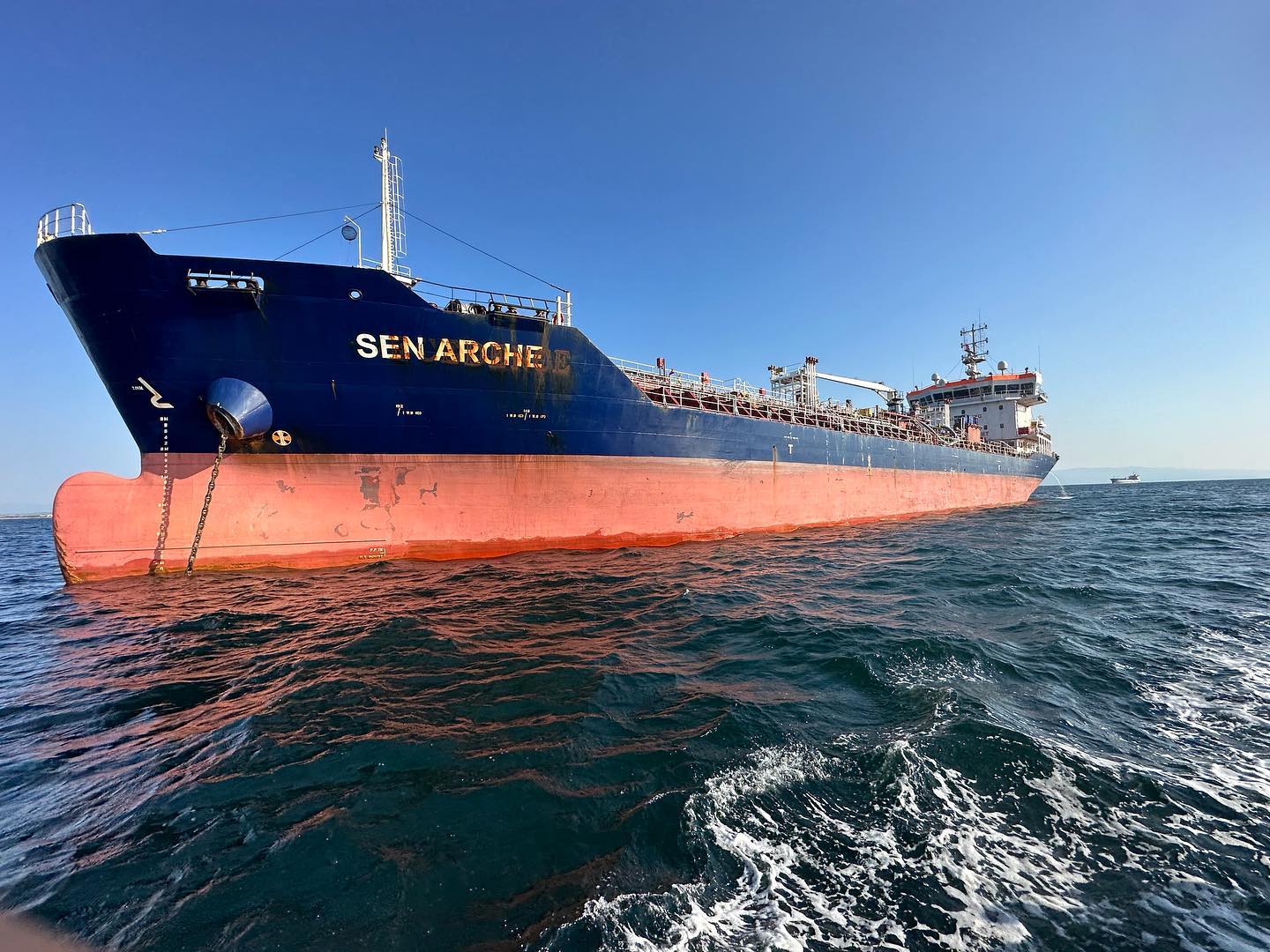 M/T SEN ARCHE
Tuzla anchorage area