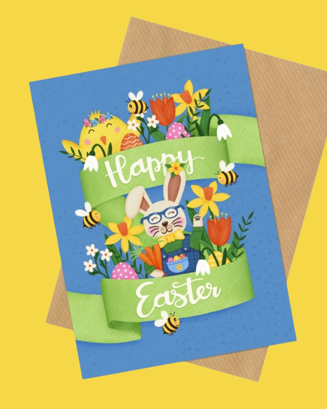 Another Easter greeting card range, now available at @advocateart01
Easter - greeting card - surface pattern design - art licensing - adobe fresco - freelance illustrator - art for products