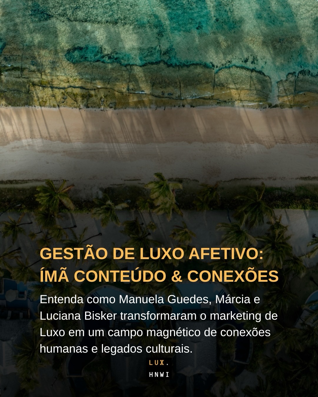 O Luxo hoje não é sobre o que você possui, mas sobre a profundidade do que você sente.
Analisamos a Gestão de Luxo Afetivo da Agência Ímã: uma verdadeira arquitetura da emoção liderada por Márcia e Luciana Bisker e Manuela Guedes. Elas transformam marcas em campos magnéticos, onde a conexão humana e o legado cultural são os ativos mais valiosos.
Do “Slow Living” do Nannai à inteligência estratégica do Bradesco New Gen e as tendências do SXSW, o foco migrou do alcance vazio para a relevância real. É a prova de que a “mágica” acontece quando a estratégia encontra o afeto.
Analisamos esse ecossistema completo em nosso novo artigo.
👉 Confira o link na bio para ler a análise 360.
#LuxHNWI #GestaoDeLuxo #MarketingAfetivo #LuxuryExperience #AgenciaIma