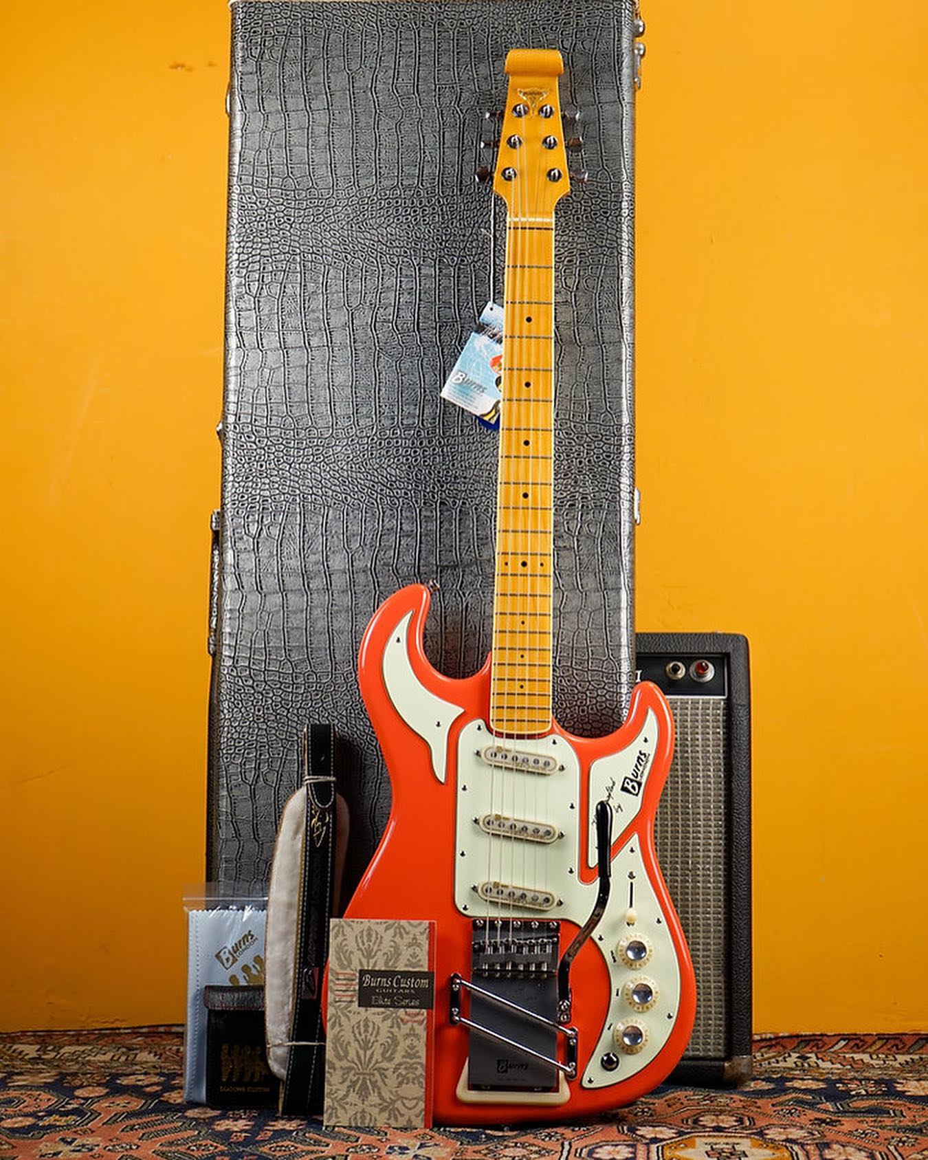 2007 Burns ‘The Marvin 1964’ 🎸
Mint, with all paperwork.
This one went almost immediately!