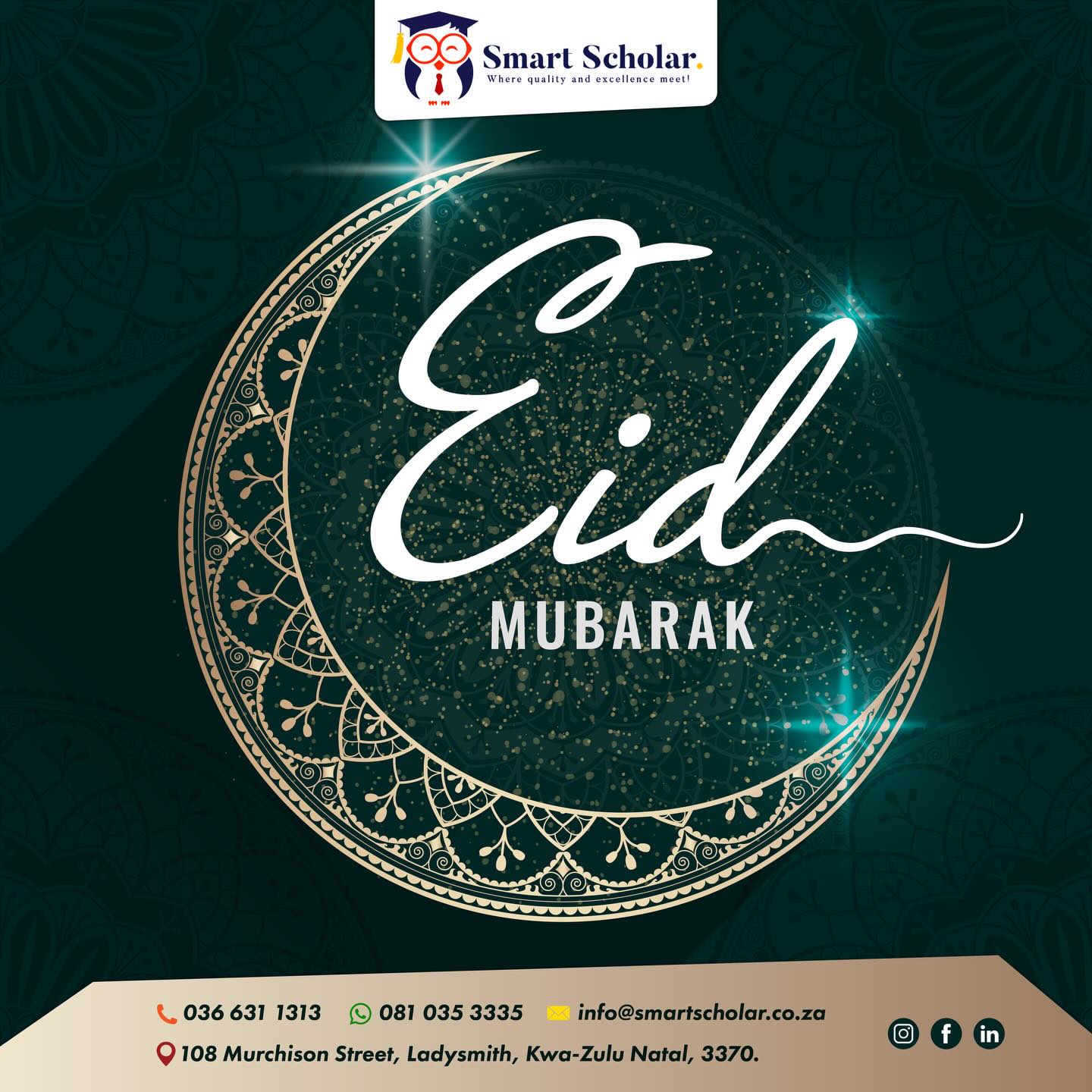 Eid Mubarak! ☪️
Smart Scholar would like to wish all Muslim customers, staff, family and friends a blessed and joyous Eid! 🕌🌙✨
.
.
.
#smartscholar #eid #eidmubarak #backtoschool #school