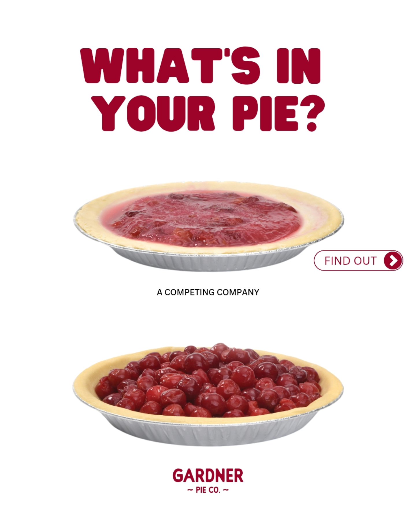 The proof is in the pie.
#gardnerpie #fruitpie #wholefoods