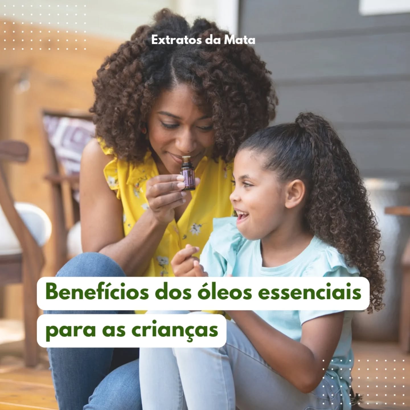 ⚗️ Os óleos essenciais oferecem benefícios terapêuticos naturais para crianças, como melhora do sono (lavanda, camomila), redução da ansiedade, alívio de cólicas e suporte imunológico (tea tree, eucalipto). A aromaterapia auxilia no equilíbrio emocional, foco e concentração.
🌱 Principais Benefícios e Óleos Recomendados:
Calmantes e Sono: Lavanda, Camomila-romana e Bergamota acalmam, reduzem a agitação, crises de raiva e melhoram a qualidade do sono.🌼
Imunidade e Respiratório: Eucalipto, Tea Tree (Melaleuca) ajudam a proteger contra infecções e aliviar congestão nasal.🌿
Digestão e Cólicas: Camomila-romana e Erva-doce são eficazes para massagear a barriguinha e aliviar desconfortos digestivos.🌼
Equilíbrio Emocional e Foco: Laranja-doce e Tangerina podem trazer alegria e foco para estudos, enquanto óleos como Cedro e Copaíba auxiliam na ansiedade.🪻🪻🪻
Informe-se ❕️❕️❕️