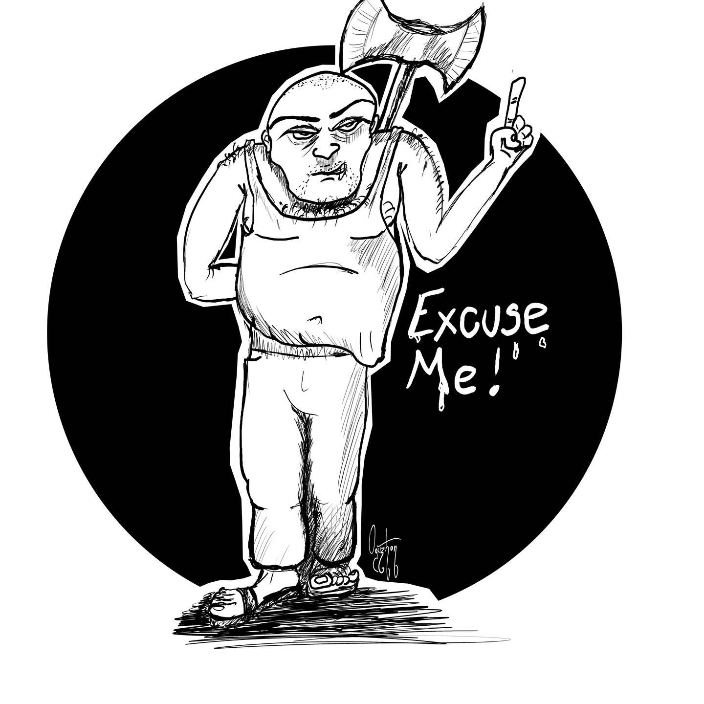 AXE
#sketch #axe #caricature #drawing #drawing