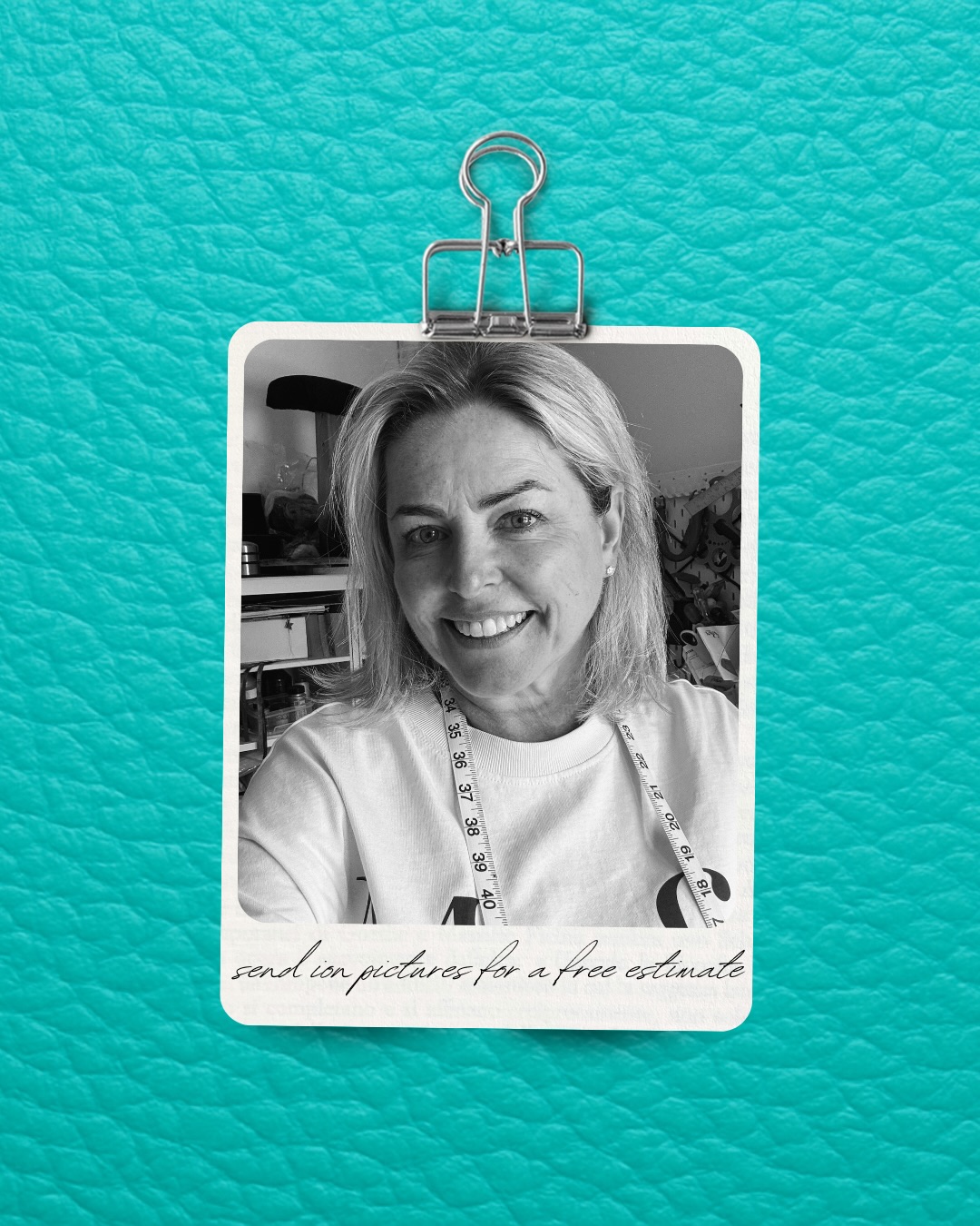 By sending us a picture of your item on WhatsApp social media or email we can give you a free estimate for your requirements Tracey X