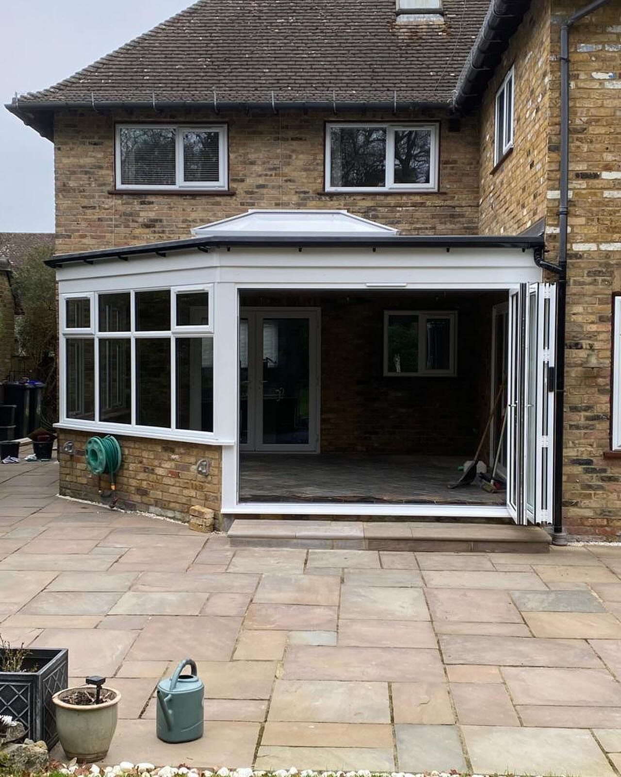 New windows, bifold door and a flat roof installed replacing an old conservatory.
Smarts Visofold Bifold doors and UPVC standard casement windows all in white.
We are closed from Friday the 29th for the bank holiday weekend. If you have any questions or enquiries please email us - showroom@gxhomeimprovements.co.uk
We look forward to picking up on this when we reopen on Tuesday the 2nd!
#openingtimes #bankholidayweekend #flatroof #smartsbifold #visofold #whitegloss #windowsnanddoors #bifold