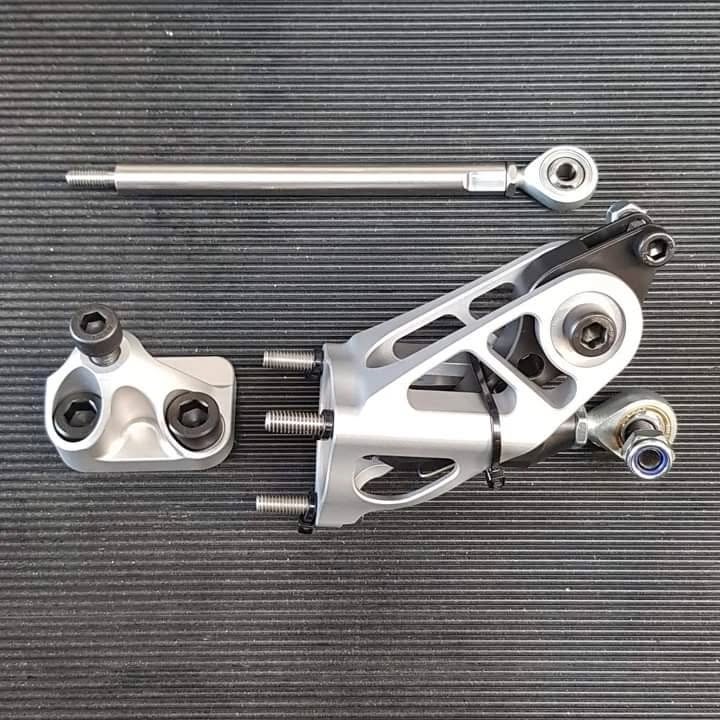 🏁 Mounting Assembly for the SADEV ST82 SEQUENTIAL to run a gear lever linkage and the SHIFTEC PNEUMATIC PADDLE SHIFT ACTUATOR in tandem. 🏁
SWR Motorsport can also design the mounting assembly to run a different paddle shift actuator. Regular systems we see include the Geartronics system, the Motec system and the SBD system but SWR are willing and capable to design for a different system as per request.
#SWRMotorsport #SADEV #transmission #Transmission #Gearbox #sadev #gearbox #sequential #sequentialgearbox #motorsport #engineering #DesignandEngineering #racing #machining #PaddleShift #aluminium #shiftec #geartronics #motec #sbdmotorsport #motorsports #cnc #design #cncmachining #competition #aquablast