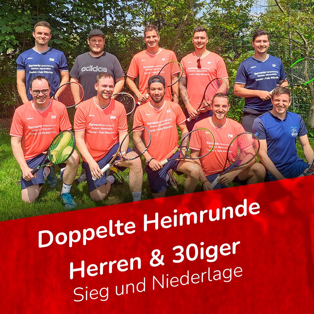 Die beiden Mannschaften Herren und Herren 30 absolvierten parallel ihre Heimspiele auf heimischen Sand – ein ganz besonderer Tag für die Engener Herren und ein sportliches Spektakel für die Zuschauer
... Die Engener Herren kämpften bei den beiden Doppelpartien um jeden Punkt, mussten sich jedoch am Ende in beiden Partien geschlagen geben und gaben den Spieltag mit insgesamt 1:5 an den TC Herdwangen-Schönach ab ...
... Hochspannend und mit erstklassigem Tennis konnten die Herren 30 vier Siege bei den insgesamt sechs Einzelpartien verbuchen. Ein besonderes Highlight war das Spiel von Kevin Kamenzin, da sich unten den Zuschauern auch sein Vater Holger Kamenzin, ebenfalls aktiver Spieler und ehemaliger Sportwart des TC Engen, sowie sein Opa Moritz Kamenzin, Mitglied des Vereins seit mittlerweile über 60 Jahren, befanden. Spielerisch beeindruckend, wie jedes Spiel der Herren 30 entschied Kamenzin das Spiel mit 6:3/6:3 für sich. Nach zwei weiteren gewonnenen Doppelpartien stand das Gesamtergebnis mit 6:3 für den TC Engen fest. Ein ganz besonderer Spieltag mit vielen sportlichen Highlights und bester Stimmung ging mit einem gemeinsamen Grillen mit den gegnerischen Mannschaften zu Ende ...
#tcengen #tennisclubengen