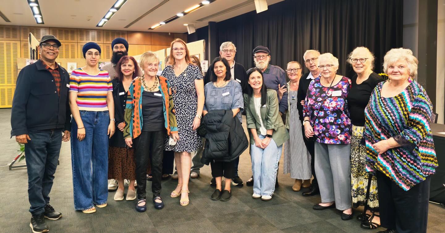Lovely opening night, with special guest, Cr Carly Moore.