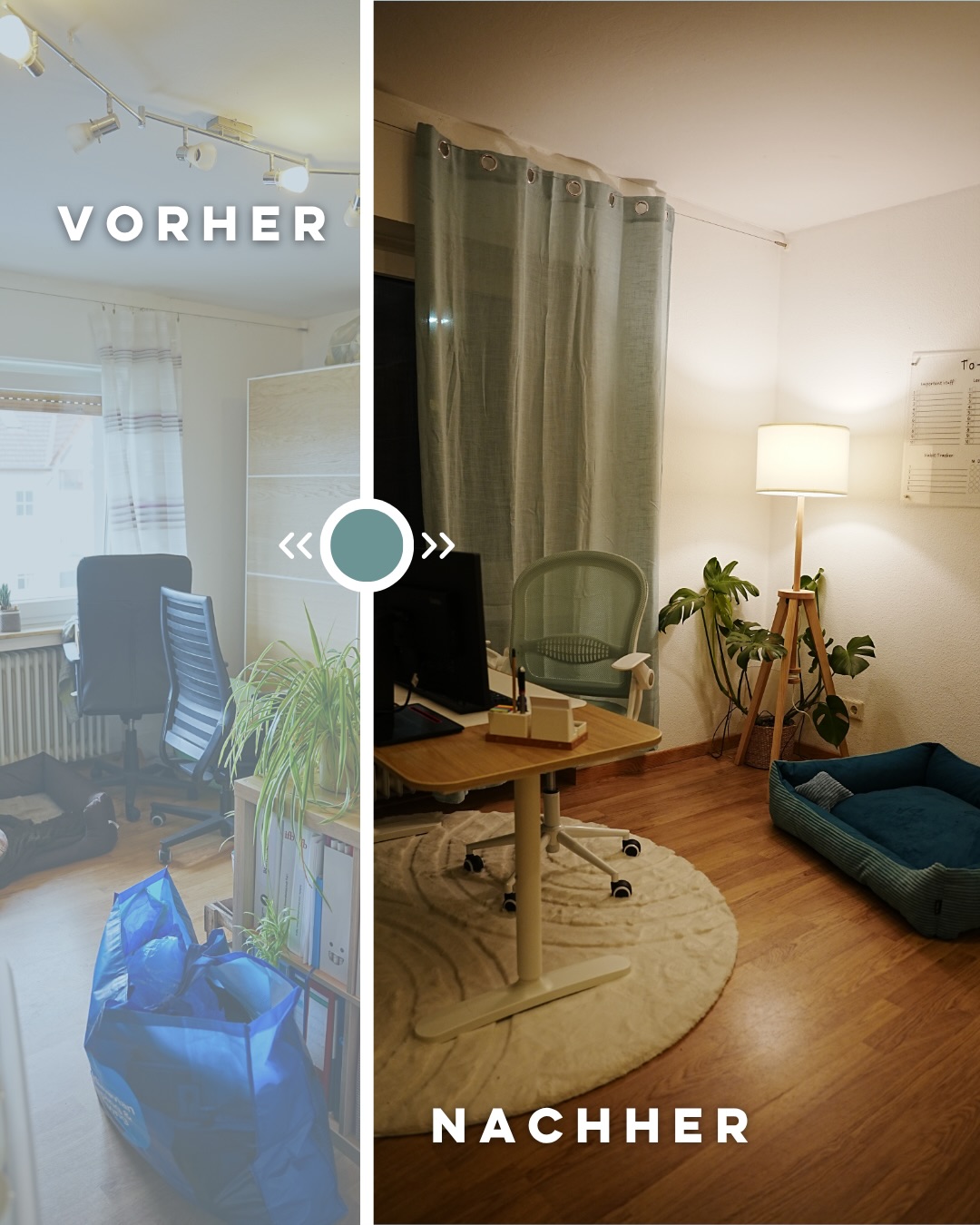 (Vorher ➡️ Nachher) Ein Home-Office Raum findet seine Klarheit.
Kennst du das Gefühl, wenn ein Raum dich eher stresst als unterstützt?
Genau so ging es Pia mit ihrem Home-Office.
Ein Raum, der gleichzeitig Büro, Kreativzimmer, Abstellfläche und Rückzugsort für ihren Hund war und dadurch vor allem eins: unruhig.
In Organize ‘n Style – Staffel 5 Folge 5 zeigt Isabella, wie aus einem überladenen Multifunktionsraum ein strukturierter, ruhiger Arbeitsplatz entsteht.
Das Ziel war klar:
👉 Ordnung im Außen schaffen, damit im Inneren wieder Ruhe entstehen kann.
Denn gerade im Home-Office gilt:
Wenn alles gleichzeitig passiert, entsteht Chaos und
wenn alles seinen Platz hat, entsteht Klarheit und mehr Fokus.
Wenn du lernen möchtest, wie du genau solche Transformationen möglich machst und Ordnung nicht nur für dich, sondern auch für andere zum Beruf machen willst:
👉 Starte deine Ausbildung zum zertifizierten Ordnungscoach bei der Akademie der Ordnung.
Alle Infos findest du über den Link in der Bio.
ORDNUNGSCOACH
HOME OFFICE
PROFESSIONAL ORGANIZING
#onlineausbildung #homeorganizing #akademiederordnung #ordnungscoach