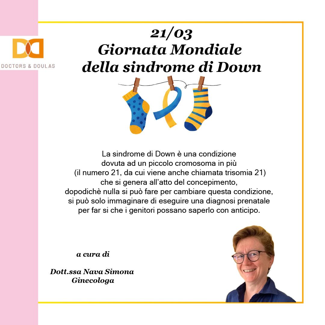 Oggi, in occasione della Giornata Mondiale della Sindrome di Down 💙💛, vogliamo ricordare l’importanza della consapevolezza, dell’inclusione e del rispetto.
#GiornataMondialeSindromeDiDown #WorldDownSyndromeDay #Inclusione #Consapevolezza #Salute
