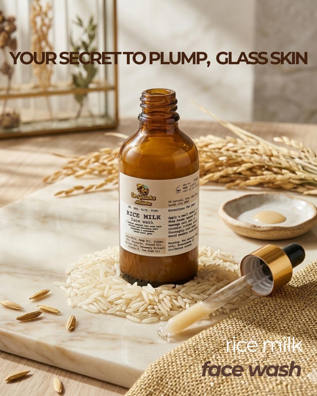 Rice milk magic, bottled. 🥛✨
Just 9 skin-loving ingredients, nothing extra.
Dr. Quacks Antidotes
#skincareessentials #naturalingredients #ricemilk #facewash #launch