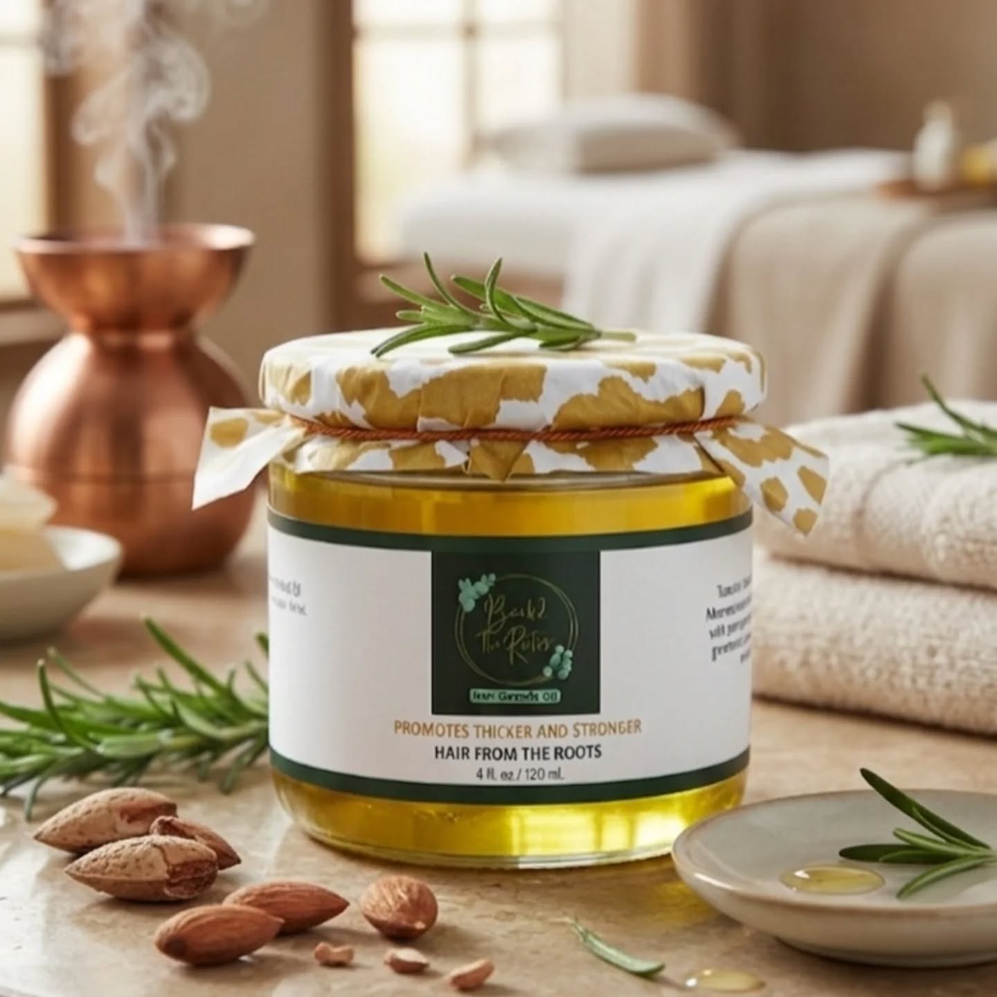 Sunday morning light and the art of slow living. ✨
Before the rush of Monday begins, we return to the rituals that ground us. Our hair oil isn’t just a product—it’s a moment of connection to the Earth’s most potent ingredients. Aloe, rosemary, and almond, working in harmony to nourish every strand from the roots up.
Take an hour today. Apply, breathe, and reset. 🌿🧘♀️
#back2therootss #SundayRituals #ScalpHealth #SlowBeauty #ModernLuxury HairOil