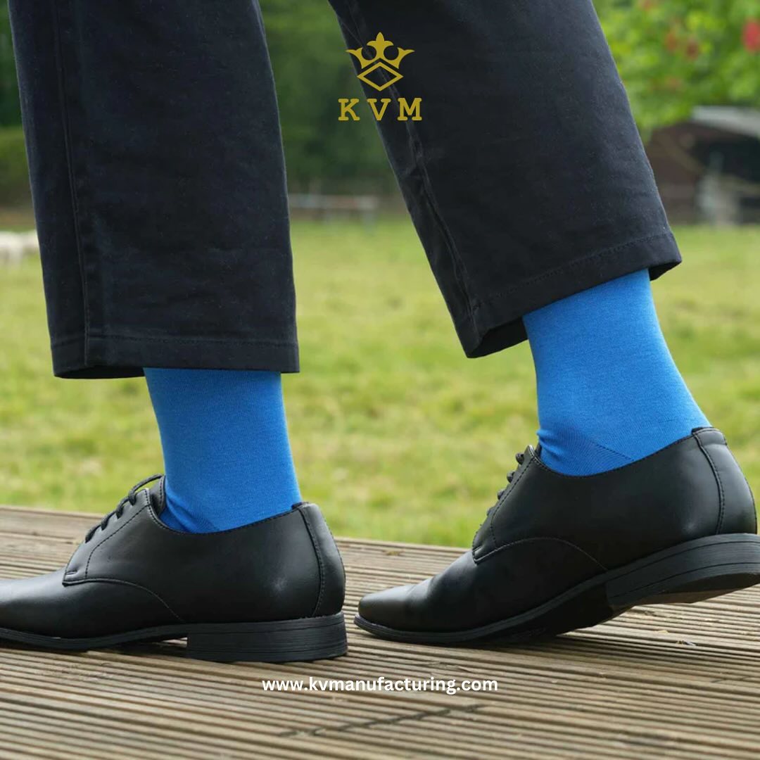 Comfort meets quality at K V Manufacturing 🧦✨ At our factory, we create the most comfortable, durable socks using premium Mercerised Egyptian Cotton 🌿. Soft, breathable, and built to last, our socks are perfect for everyday wear or special occasions. Head to our website to order yours with an MOQ of just 150 pairs and give your customers the luxury they deserve! #EgyptianCotton #QualitySocks #SustainableFashion #customsocks