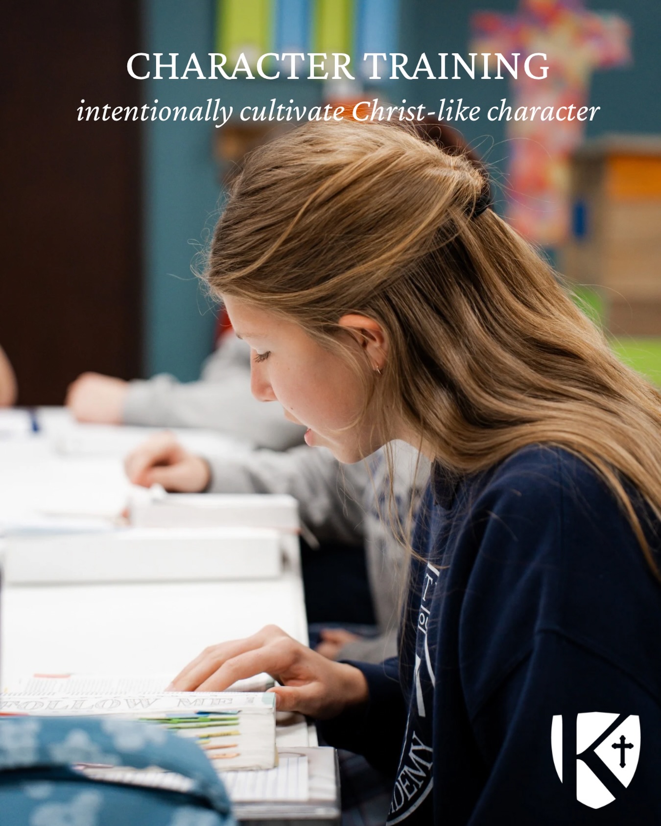 We believe education is more than knowledge—it’s formation. At KCA, we are intentionally cultivating Christ-like character in every student.
Bible class isn’t confined to one part of the day—it shapes how we see and teach everything. In a classical Christian education, faith is woven into every aspect of learning, with conversations of truth, beauty, and goodness flowing naturally into daily life.
Through guidance, example, and grace, we are helping shape hearts that reflect Jesus—hearts that serve, lead, forgive, and love well. Our prayer is that what is learned here doesn’t stay in the classroom, but overflows into homes, friendships, and the world beyond.
#katytx #classicalchristianeducation #classicalhomeschool #becomingchristlike #cincoranchtx