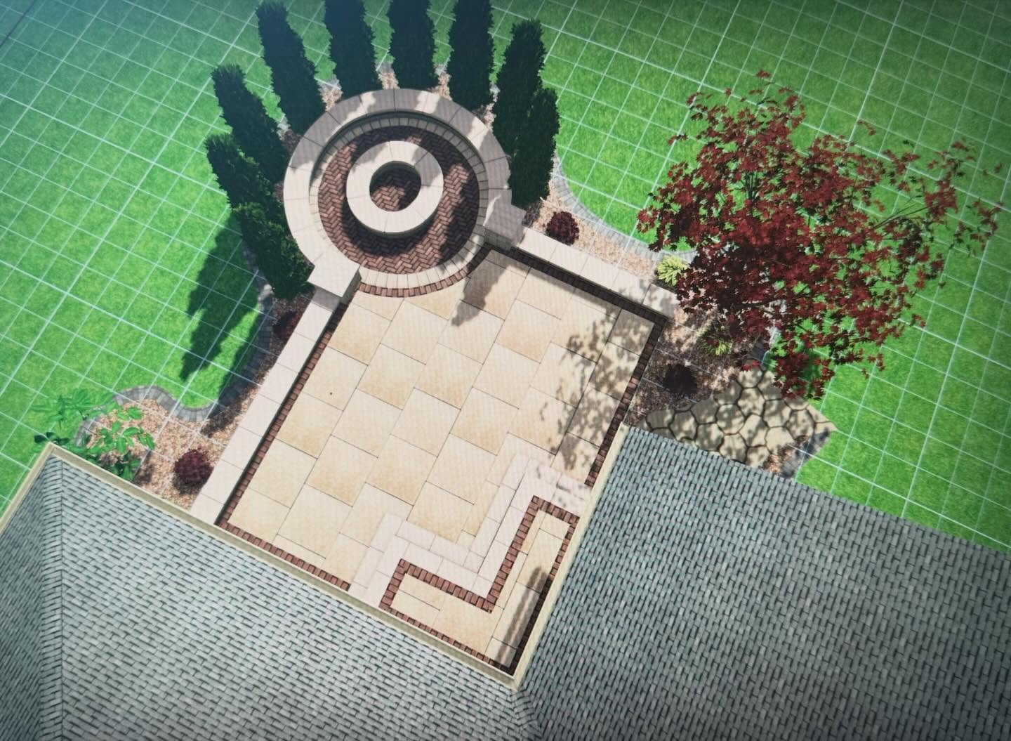 Example of a backyard layout showing how a patio and simple plantings can come together to create a clean, functional outdoor space.
A thoughtful setup can make the area feel more complete and easier to enjoy!