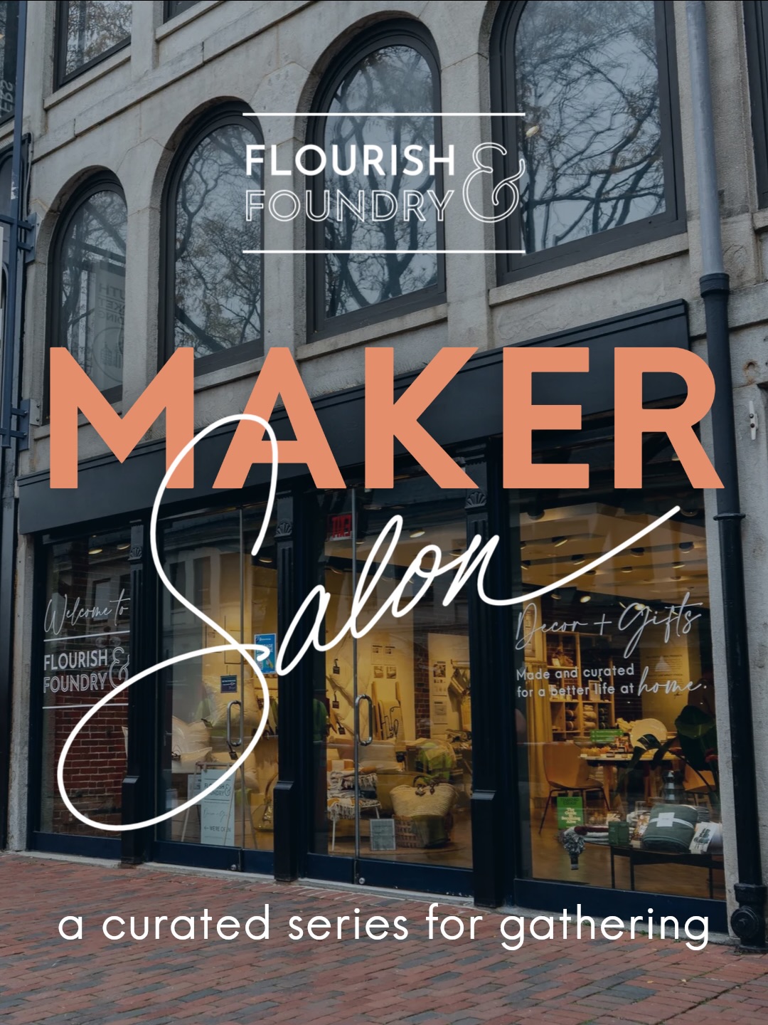 Our MAKER SALON series taps into the past and looks into the future.
Join us for conversation and curiosity, featuring makers, artists, designers, and more.
#boston #bostonevents #events